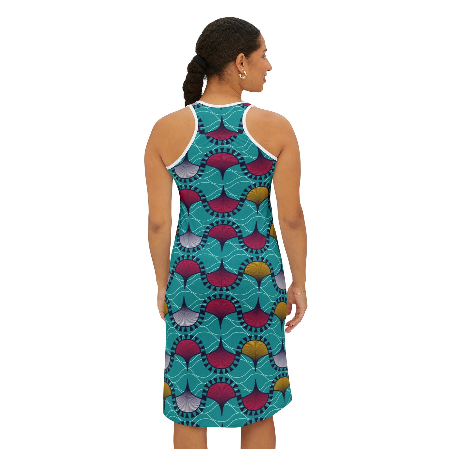 Women's Racerback Dress "Turquoise"
