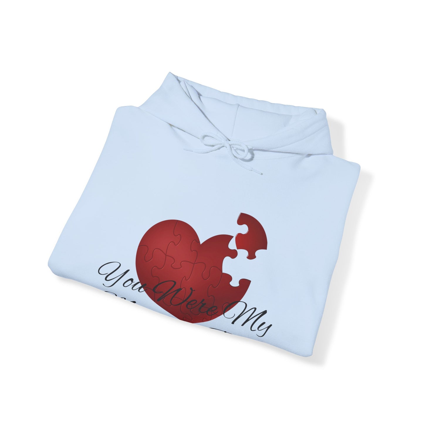 Sudadera con capucha unisex “Mi pieza perdida"