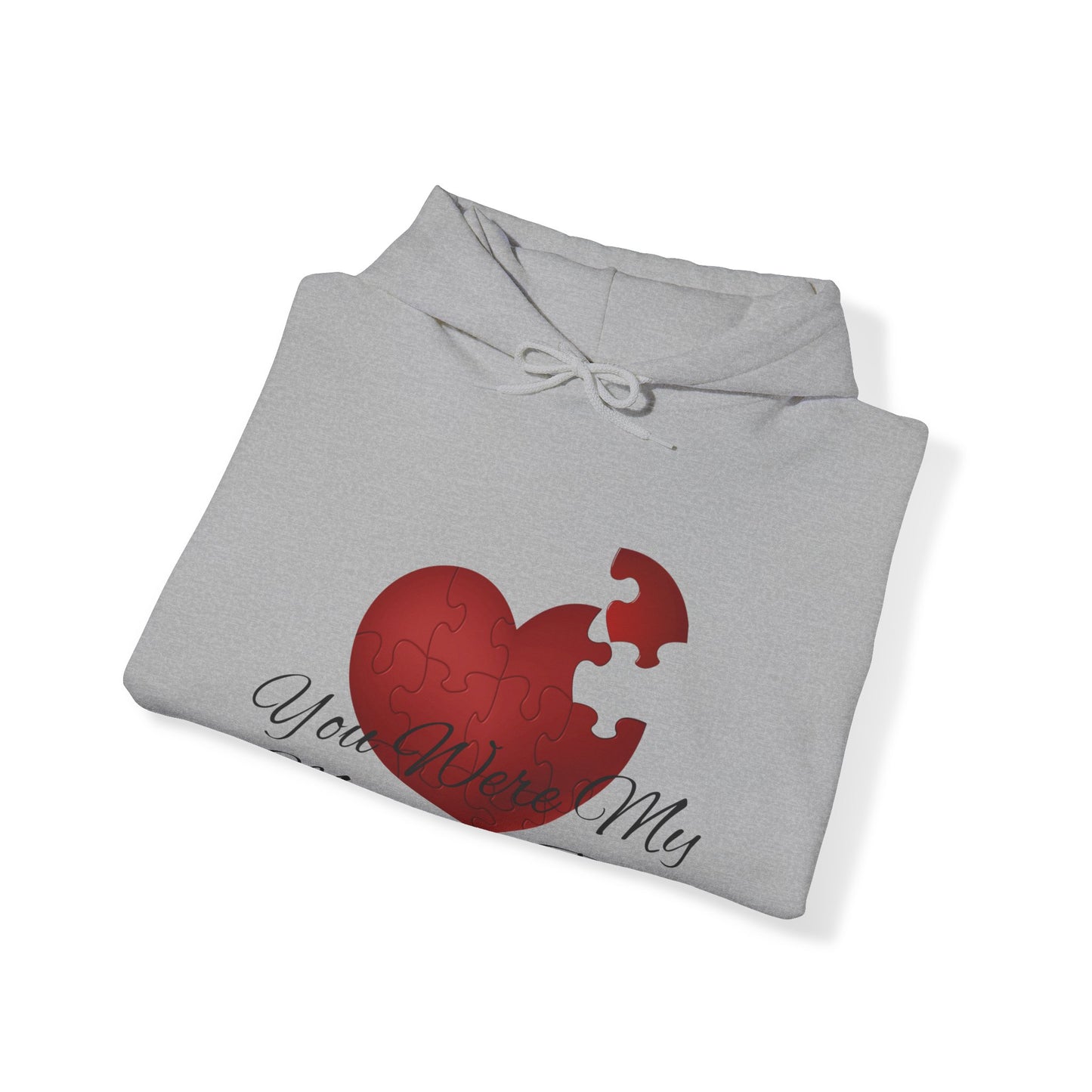 Sudadera con capucha unisex “Mi pieza perdida"