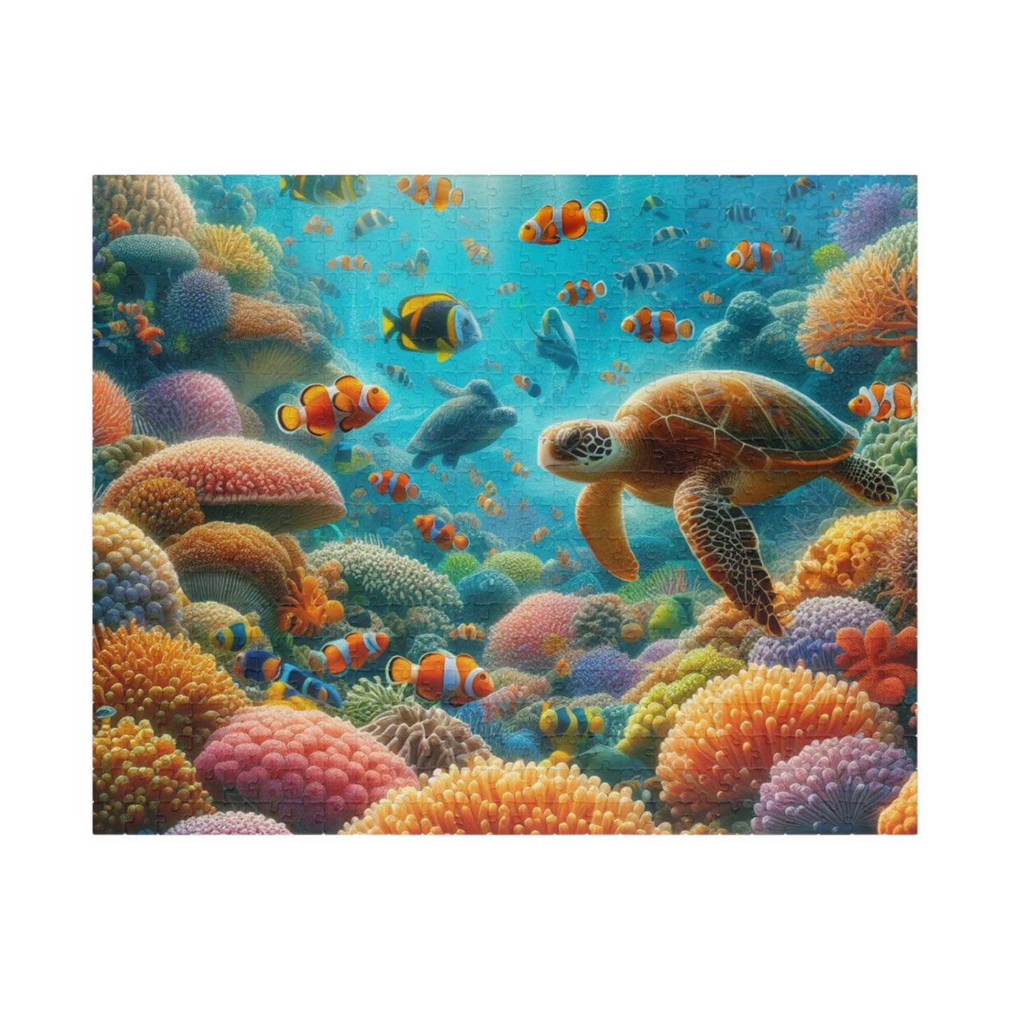 Puzzle (110, 252, 520 piezas) "Tortuga Marina"