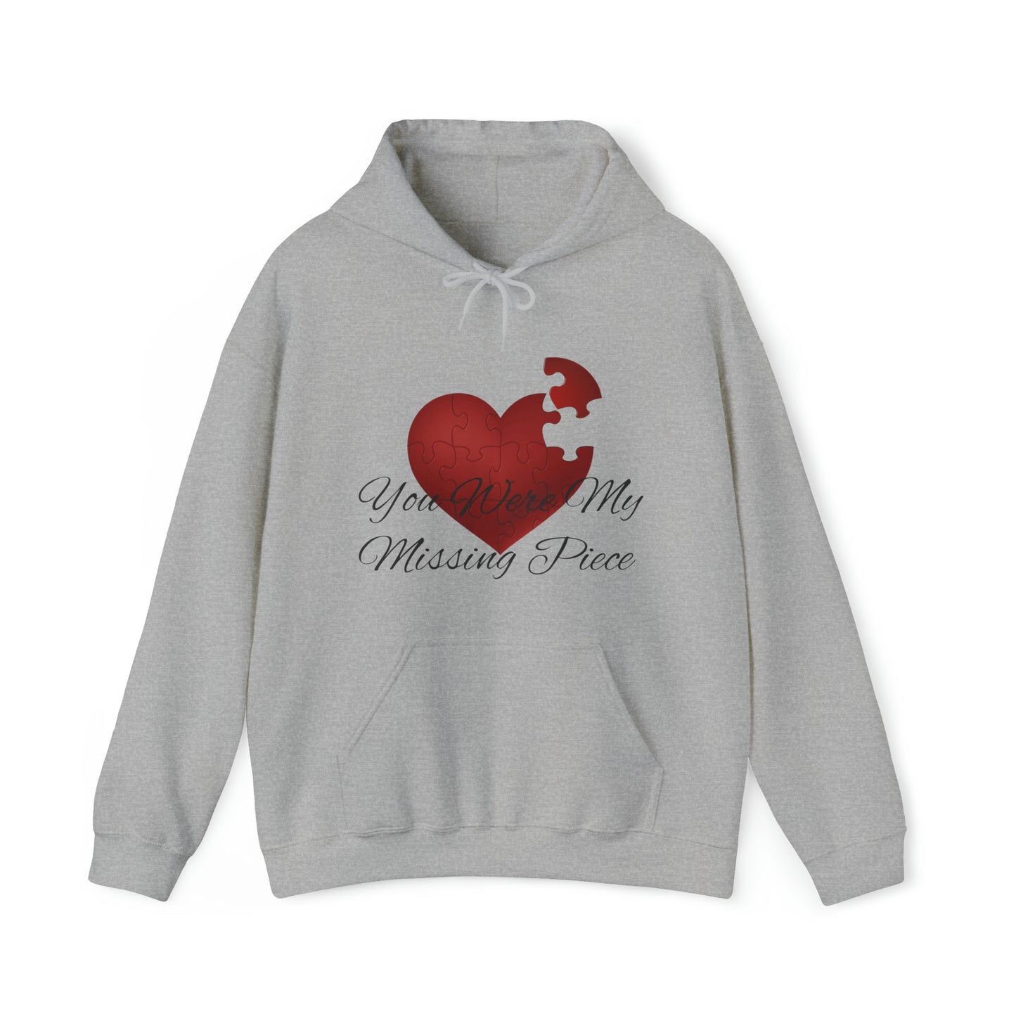 Sudadera con capucha unisex “Mi pieza perdida"