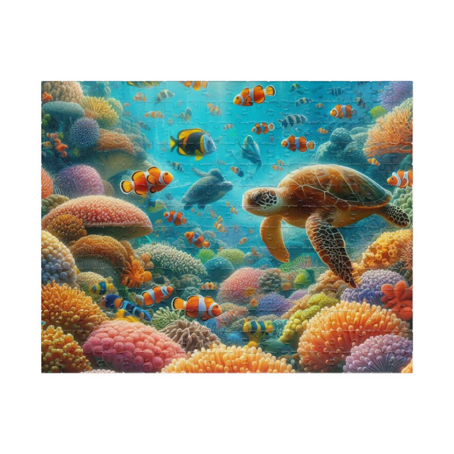 Puzzle (110, 252, 520 piezas) "Tortuga Marina"