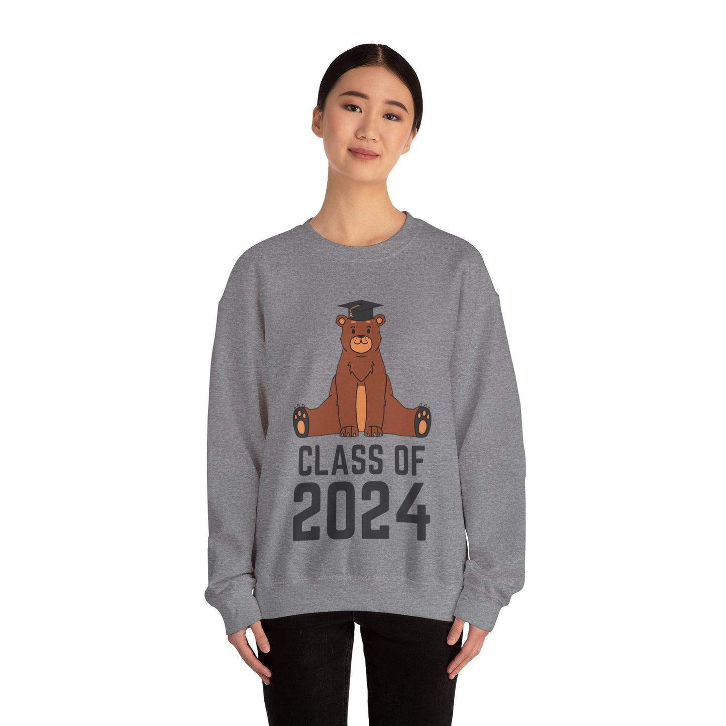 Unisex Heavy Blend™ Crewneck Sweatshirt "Class of 2024"