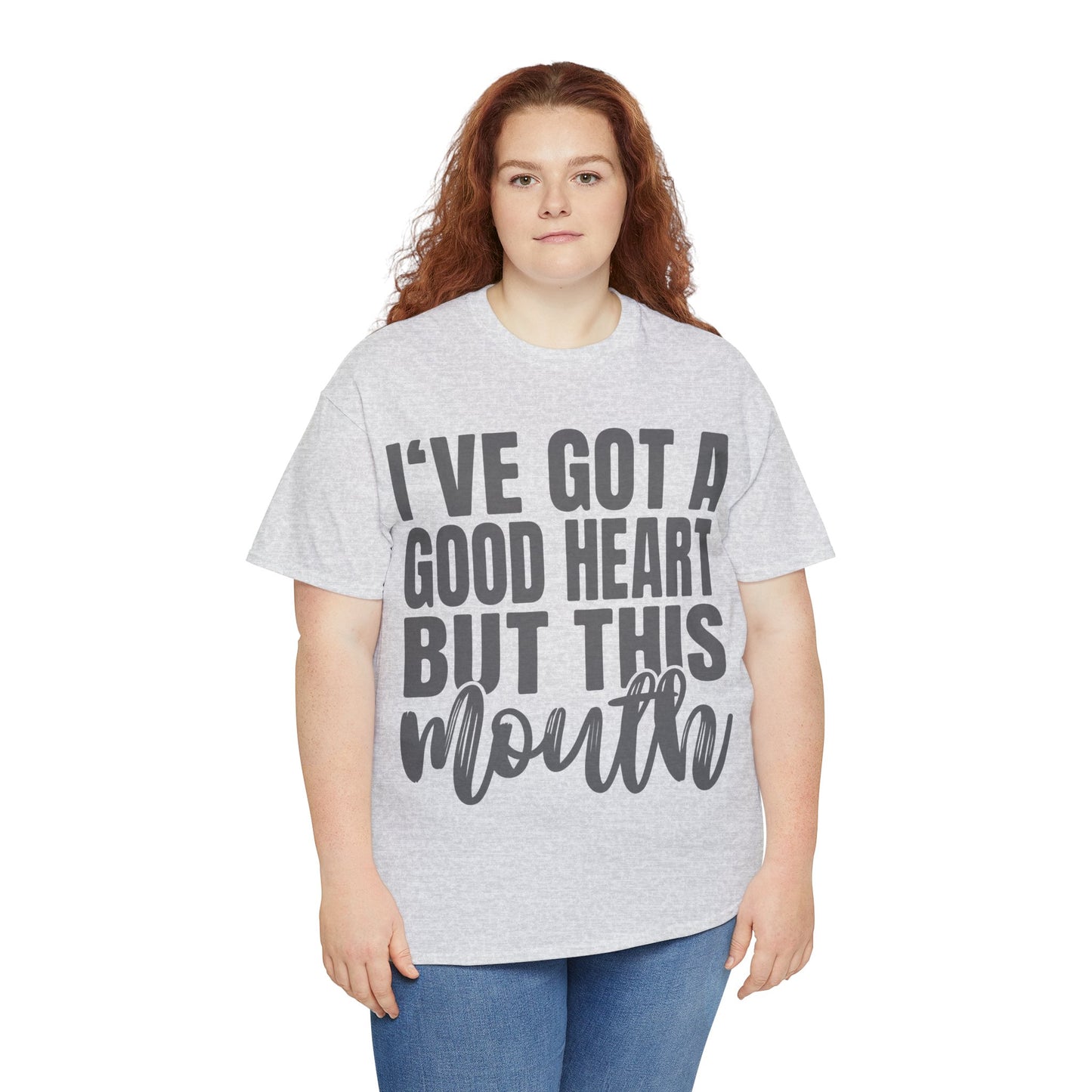 Women's Heavy Cotton Tee “Good Heart”