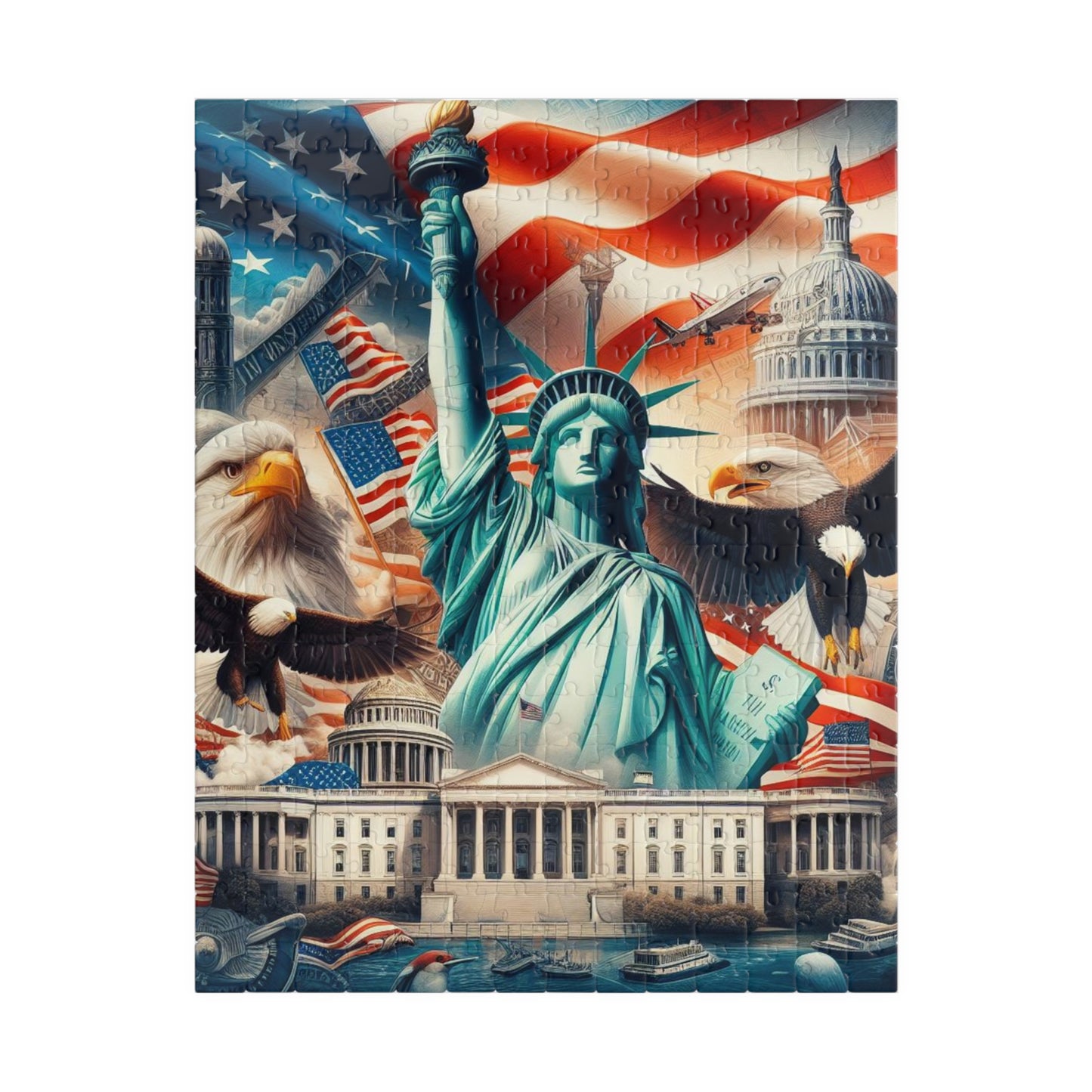 Puzzle (110, 252, 520 piece) "Freedom"