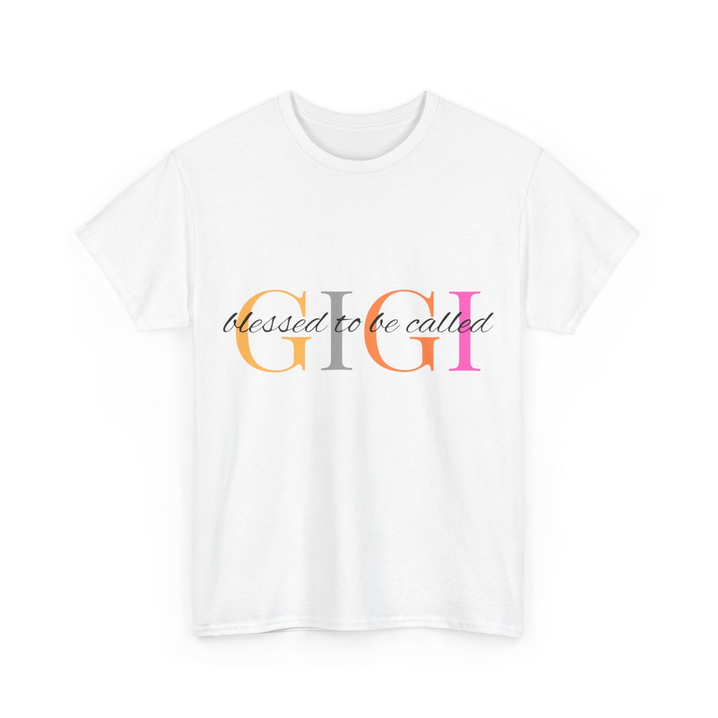 Unisex Heavy Cotton Tee "Blessed GiGi"