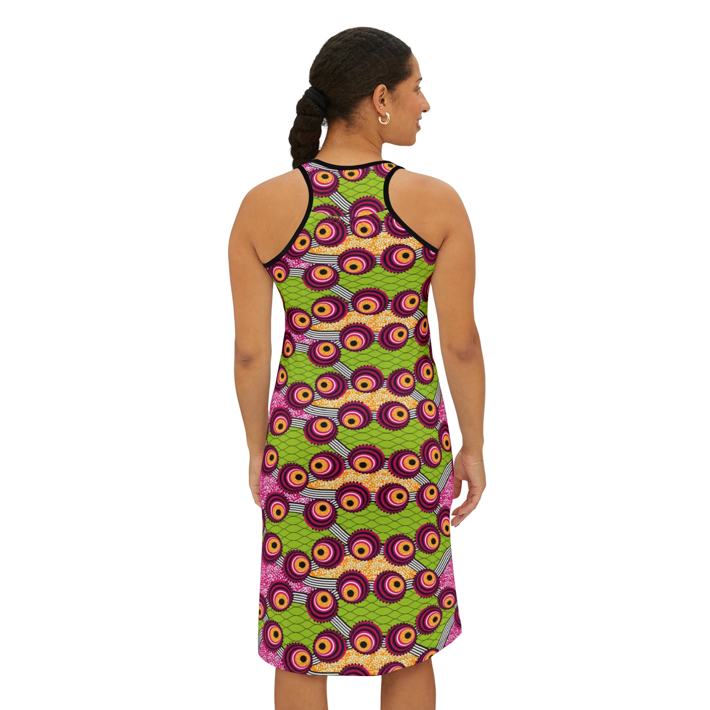 Women's Racerback Dress “Spirals”