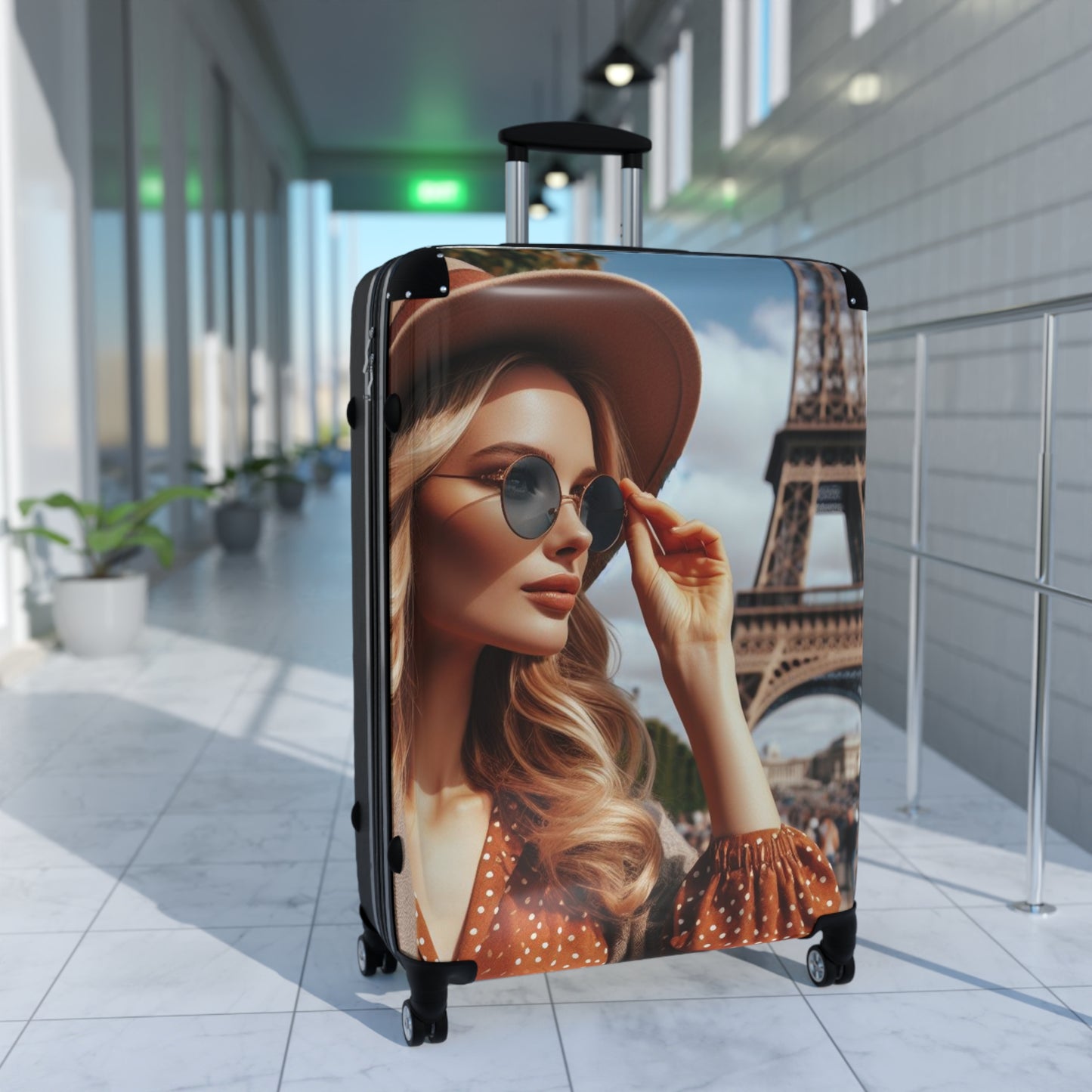 Suitcase "Bon Voyage France"