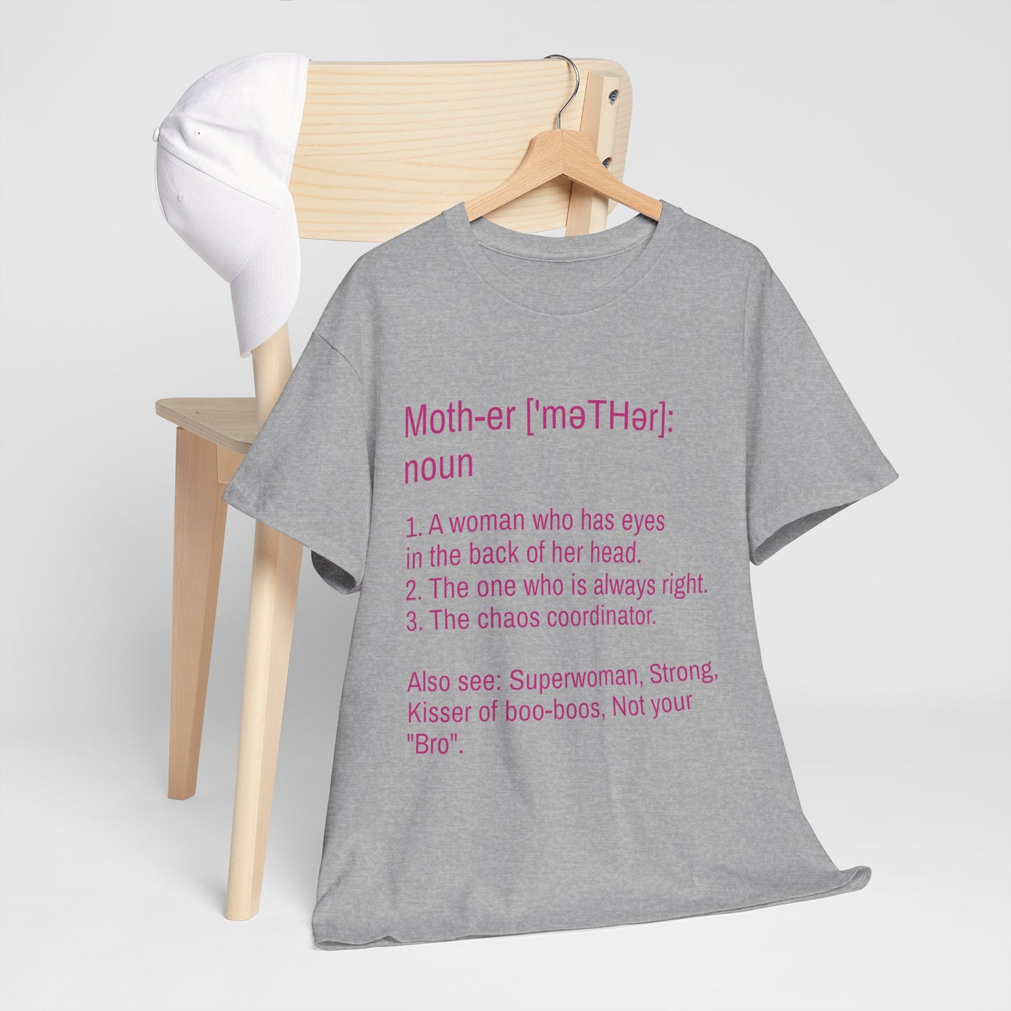 Unisex Heavy Cotton Tee "Definition of Mother"