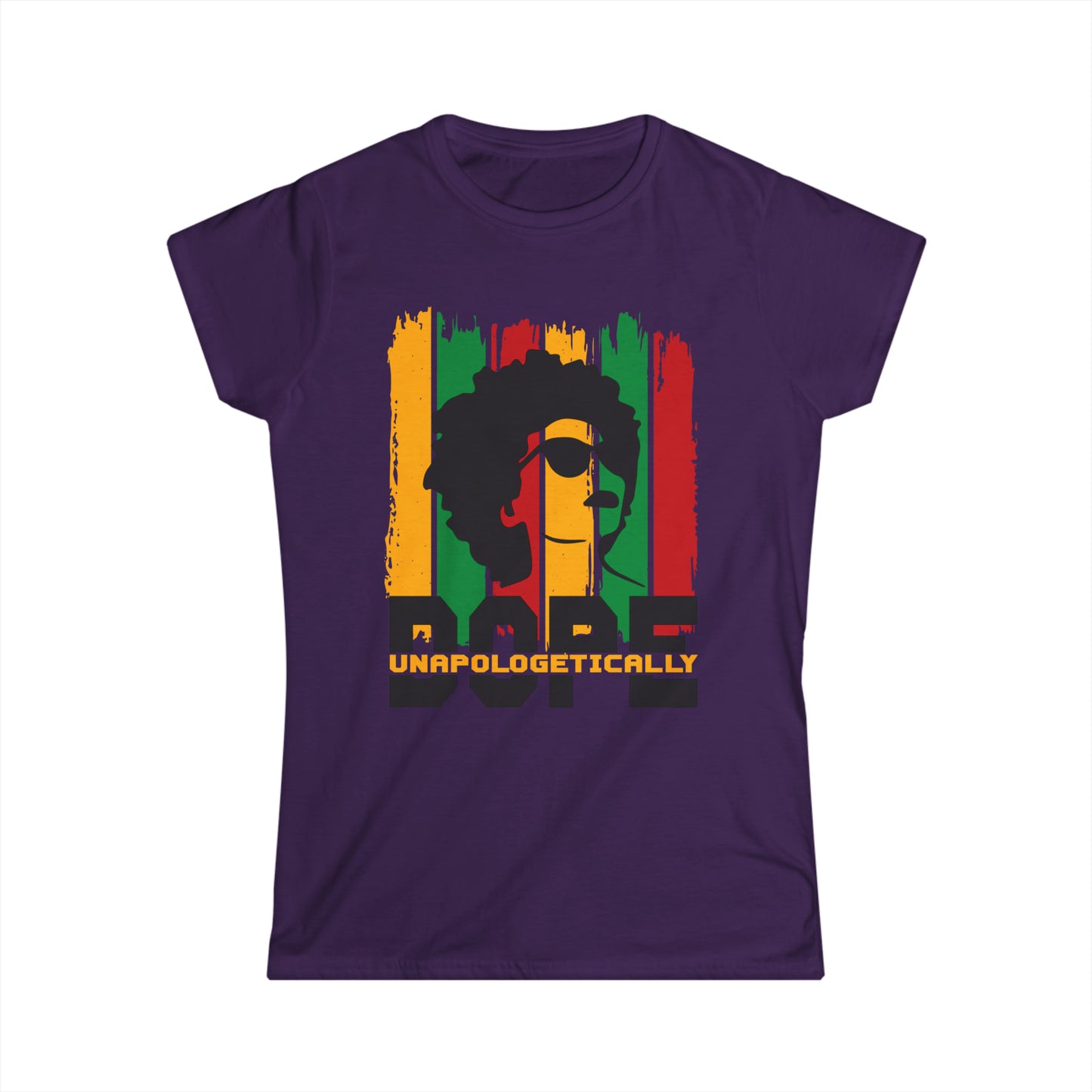 Women's Softstyle Tee “Unapologetically”