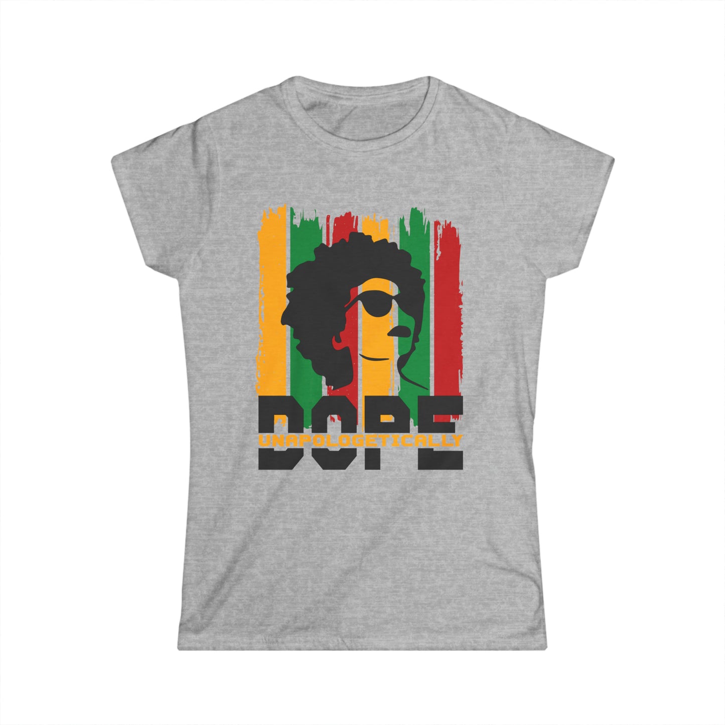 Women's Softstyle Tee “Unapologetically”