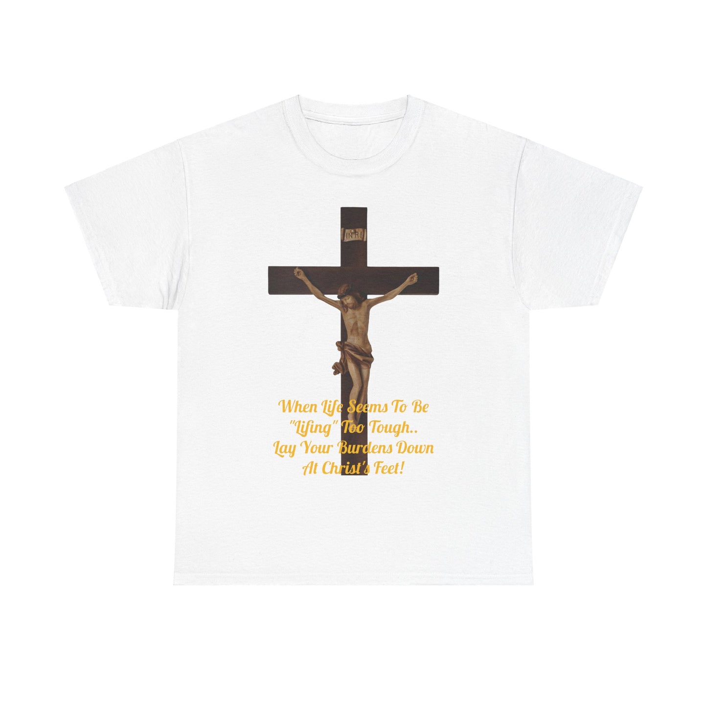 Camiseta unisex de algodón pesado "Cuando la vida es vida"