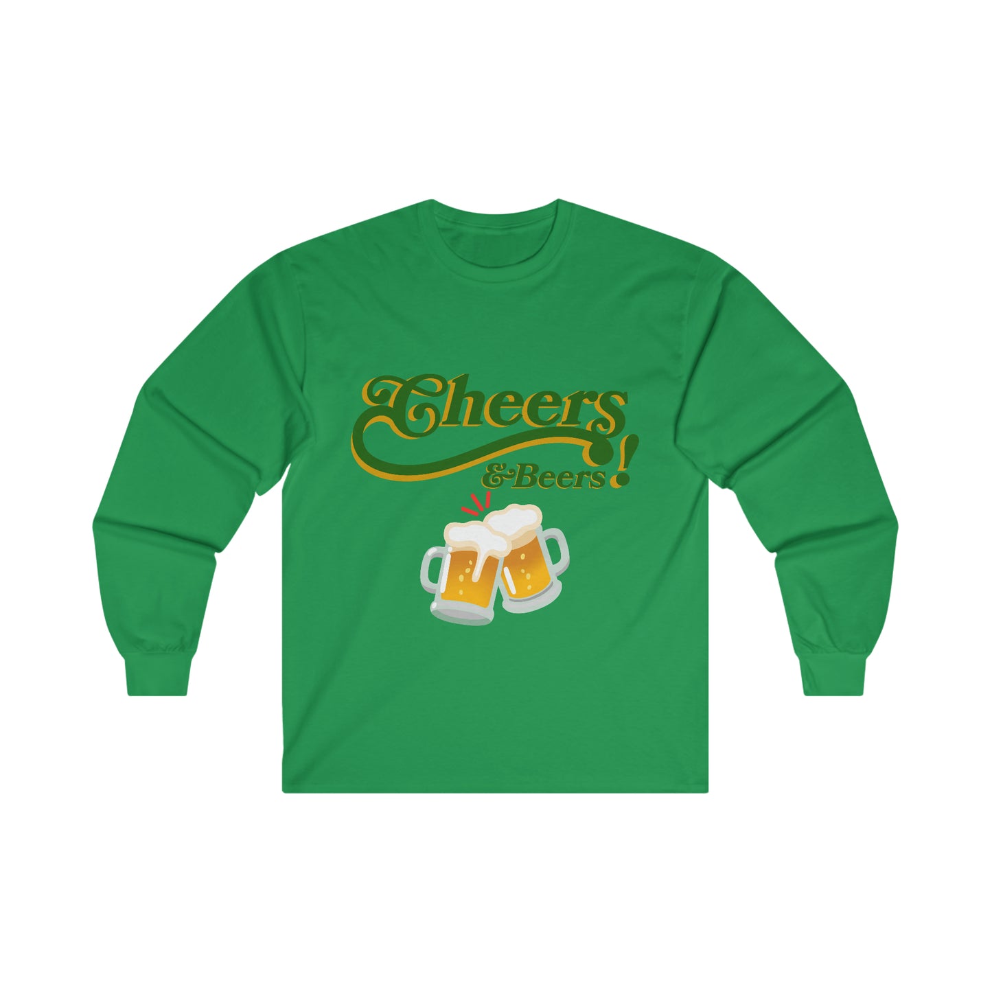 Camiseta unisex de manga larga ultra algodón "Cheers"