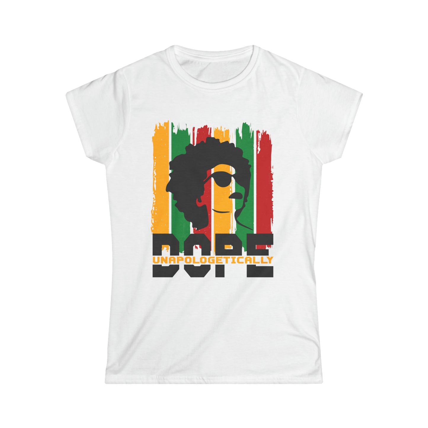 Women's Softstyle Tee “Unapologetically”