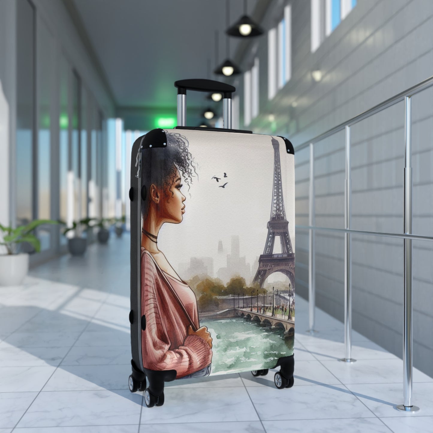 Suitcase "Bon Voyage France"