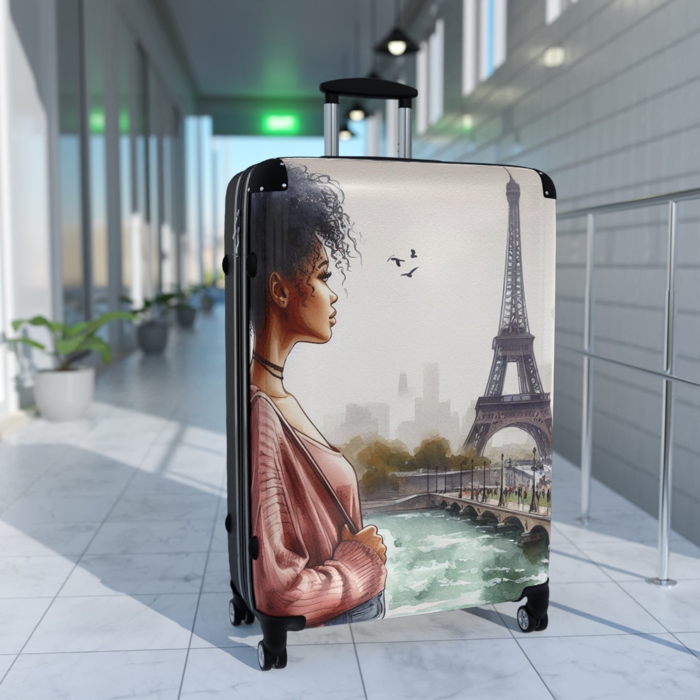 Suitcase "Bon Voyage France"