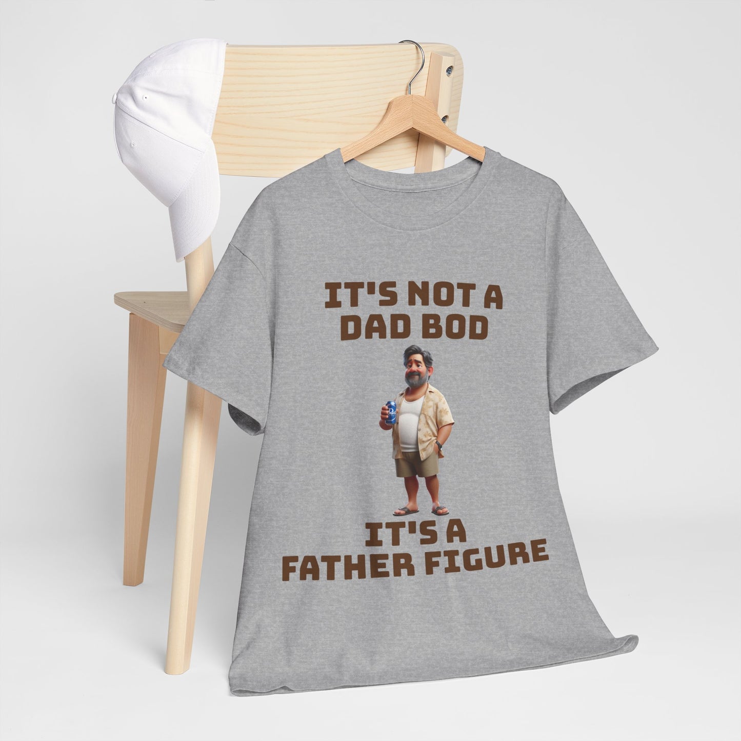 Unisex Heavy Cotton Tee “Dad Bod”