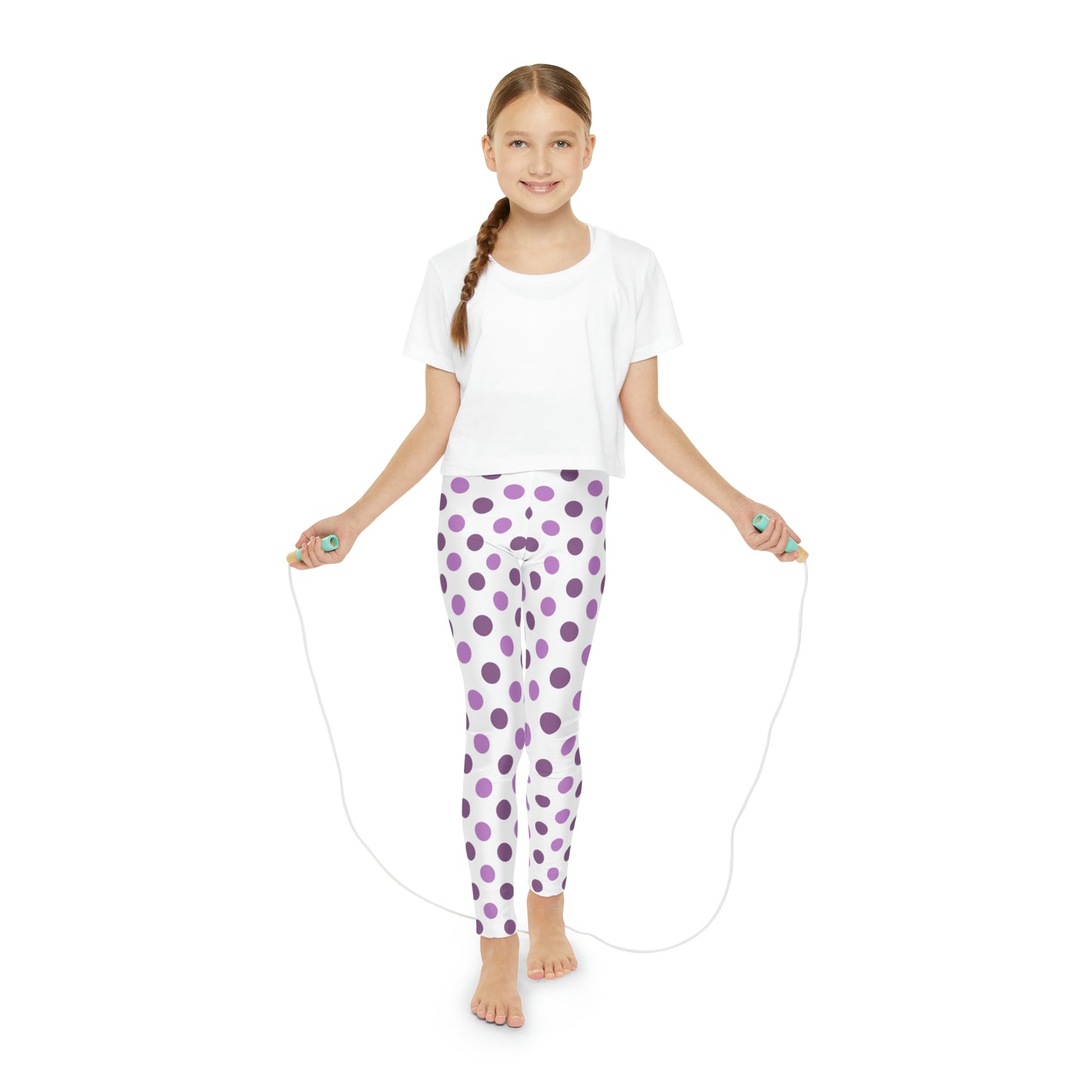 Youth Full-Length Leggings (Lavender)