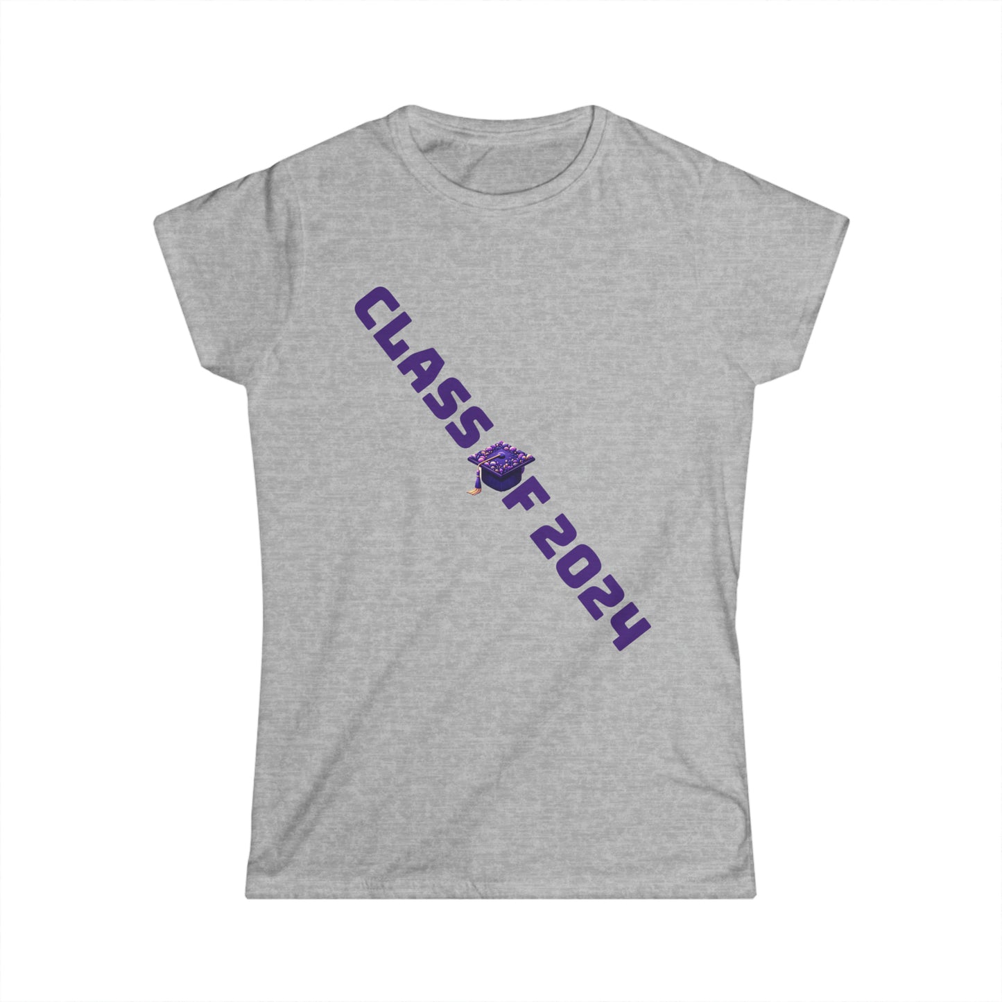 Women's Softstyle Tee "Class of 2024"