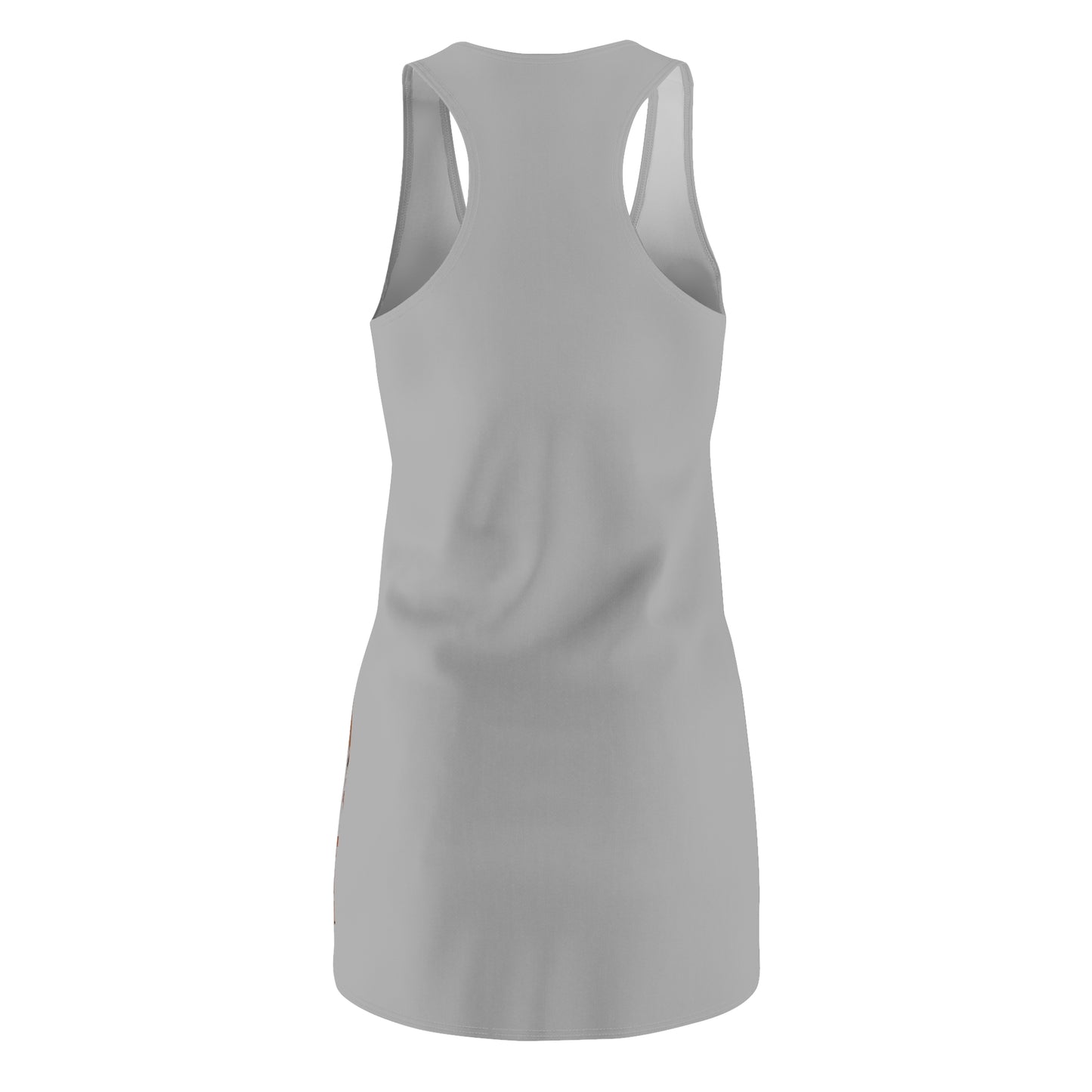 Cut & Sew Racerback Dress "Texas Hold 'Em II - Grey”