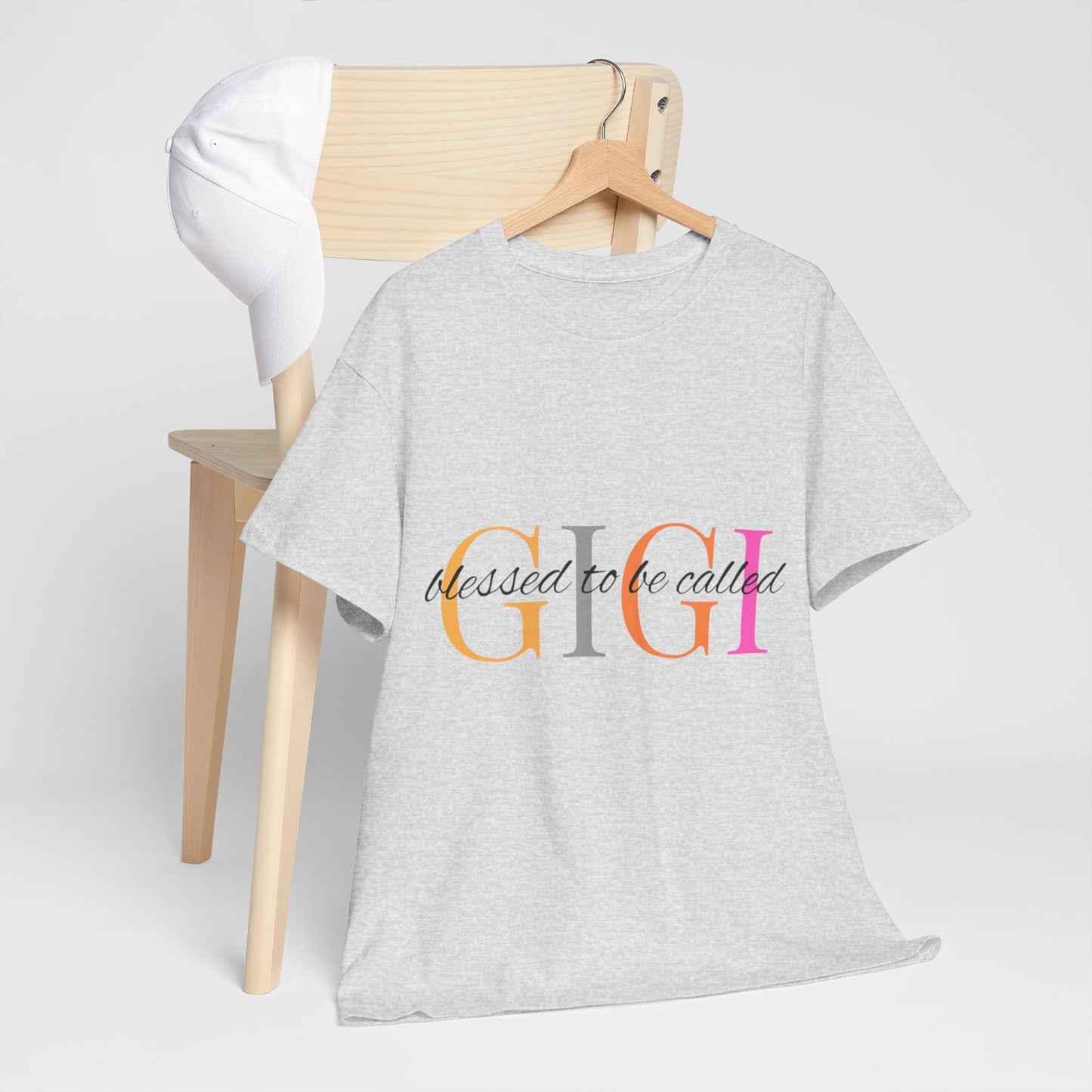 Unisex Heavy Cotton Tee "Blessed GiGi"