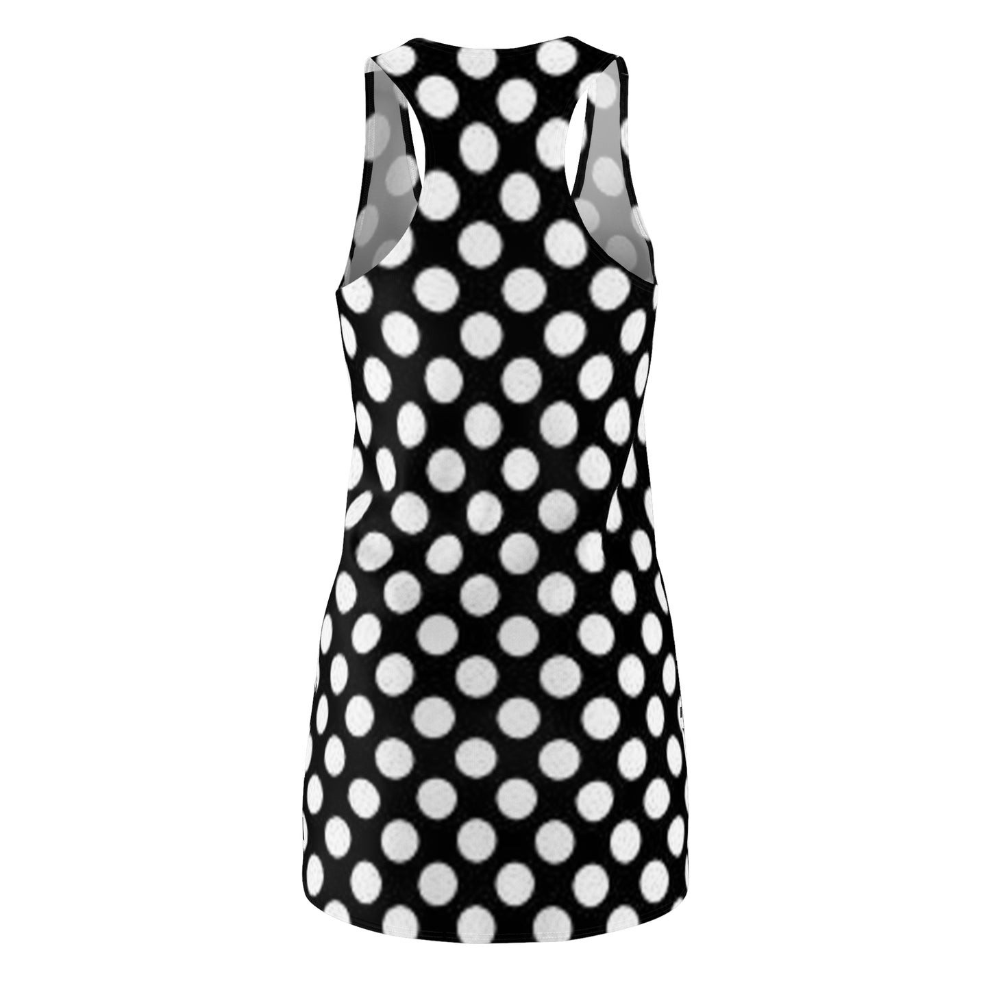 Women's Cut & Sew Racerback Dress "Polka Dot"