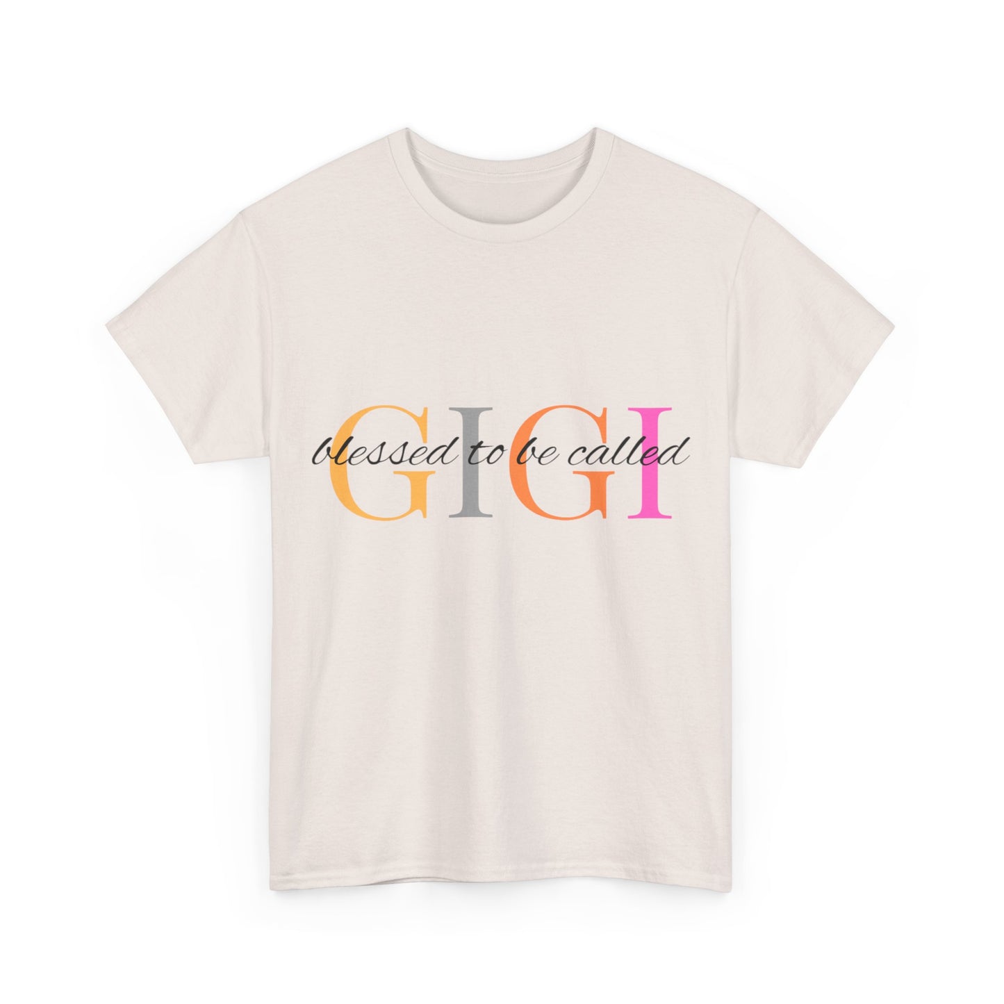 Unisex Heavy Cotton Tee "Blessed GiGi"