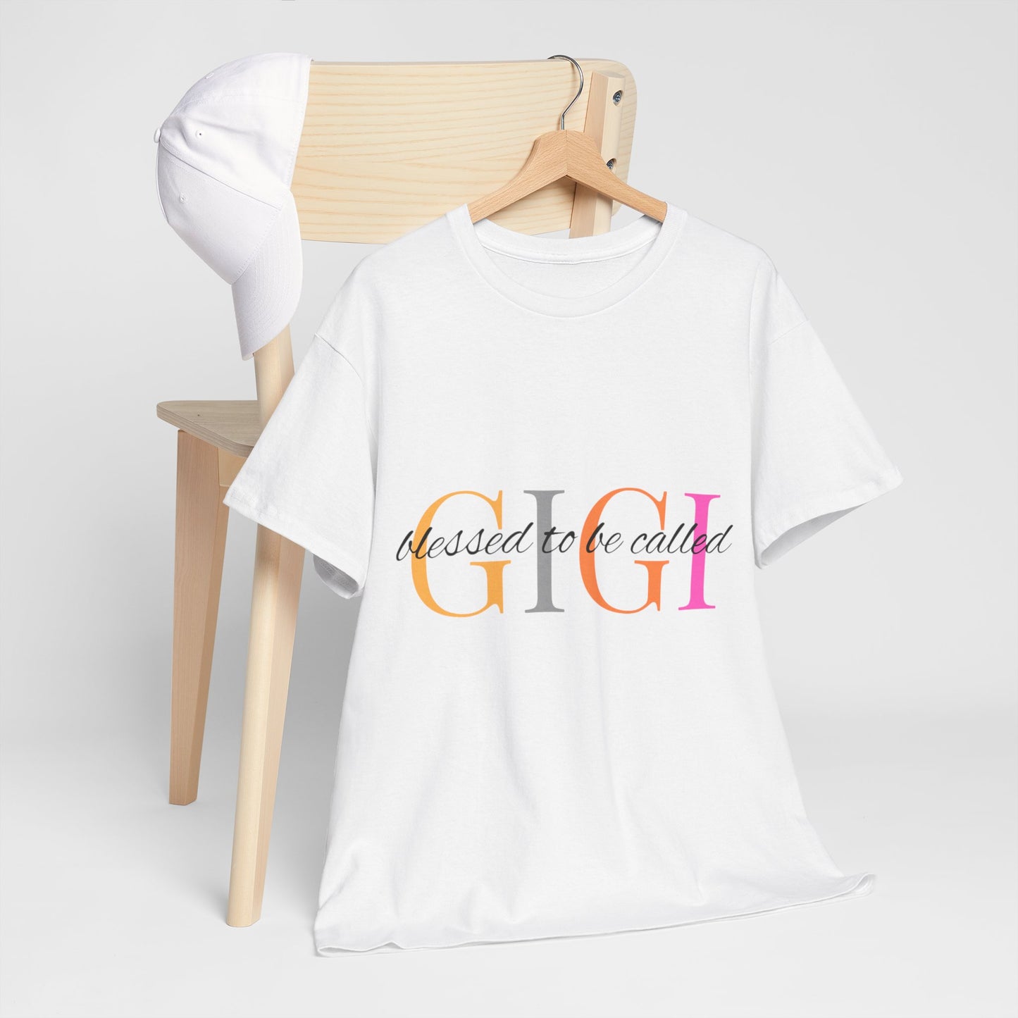 Unisex Heavy Cotton Tee "Blessed GiGi"