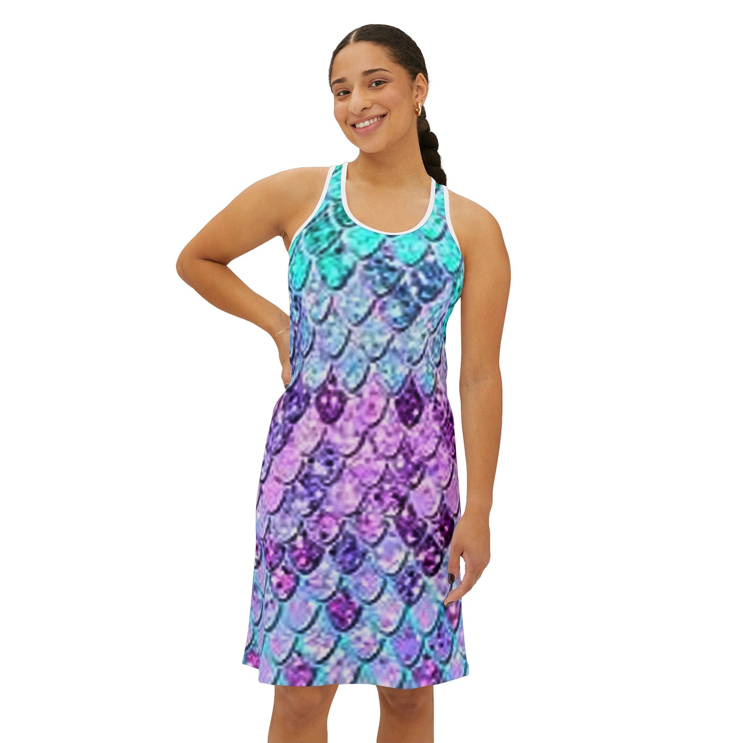 Women's Racerback Dress “Mermaid”