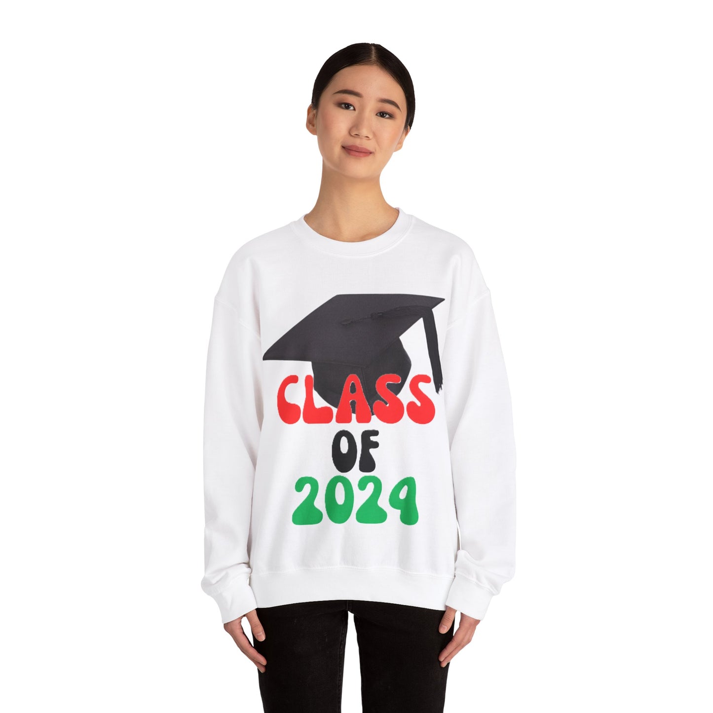 Unisex Heavy Blend™ Crewneck Sweatshirt "Class of 2024"