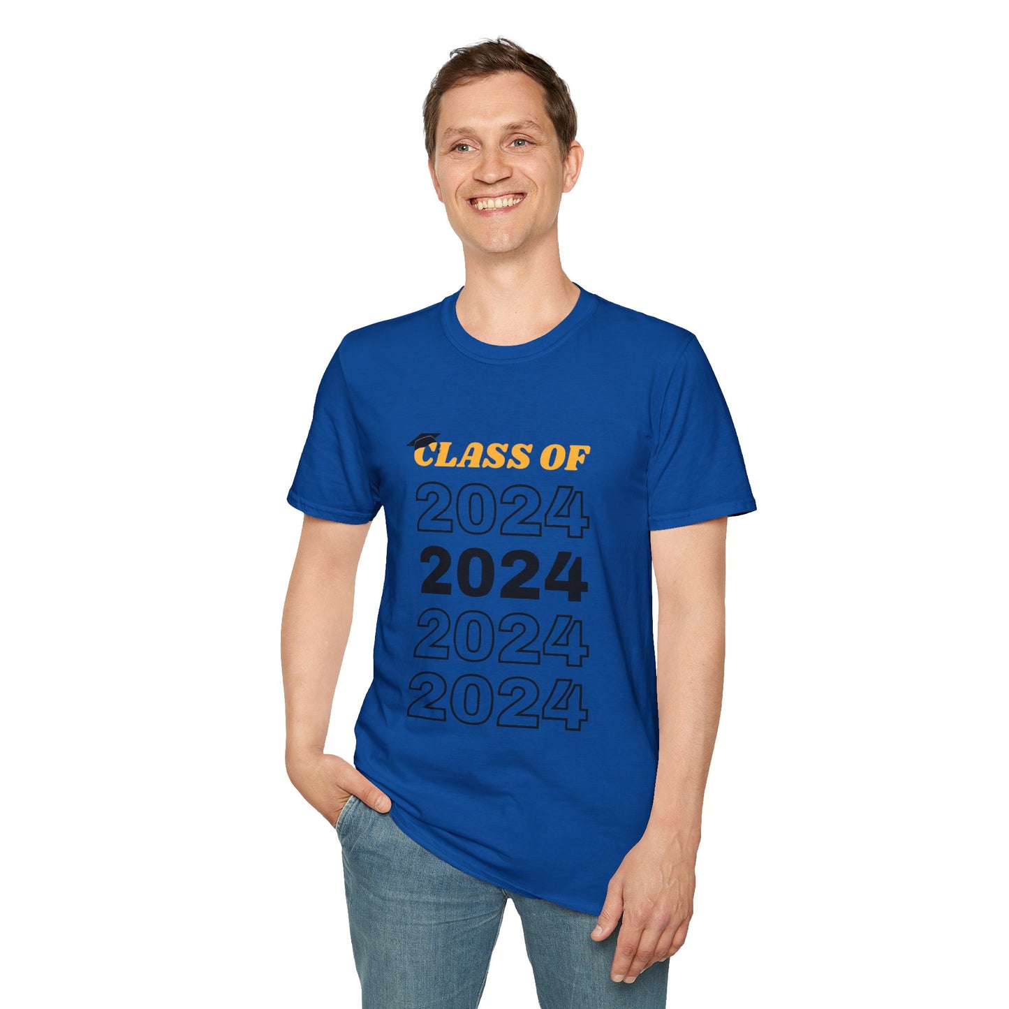 Unisex Softstyle T-Shirt “Class of 2024"