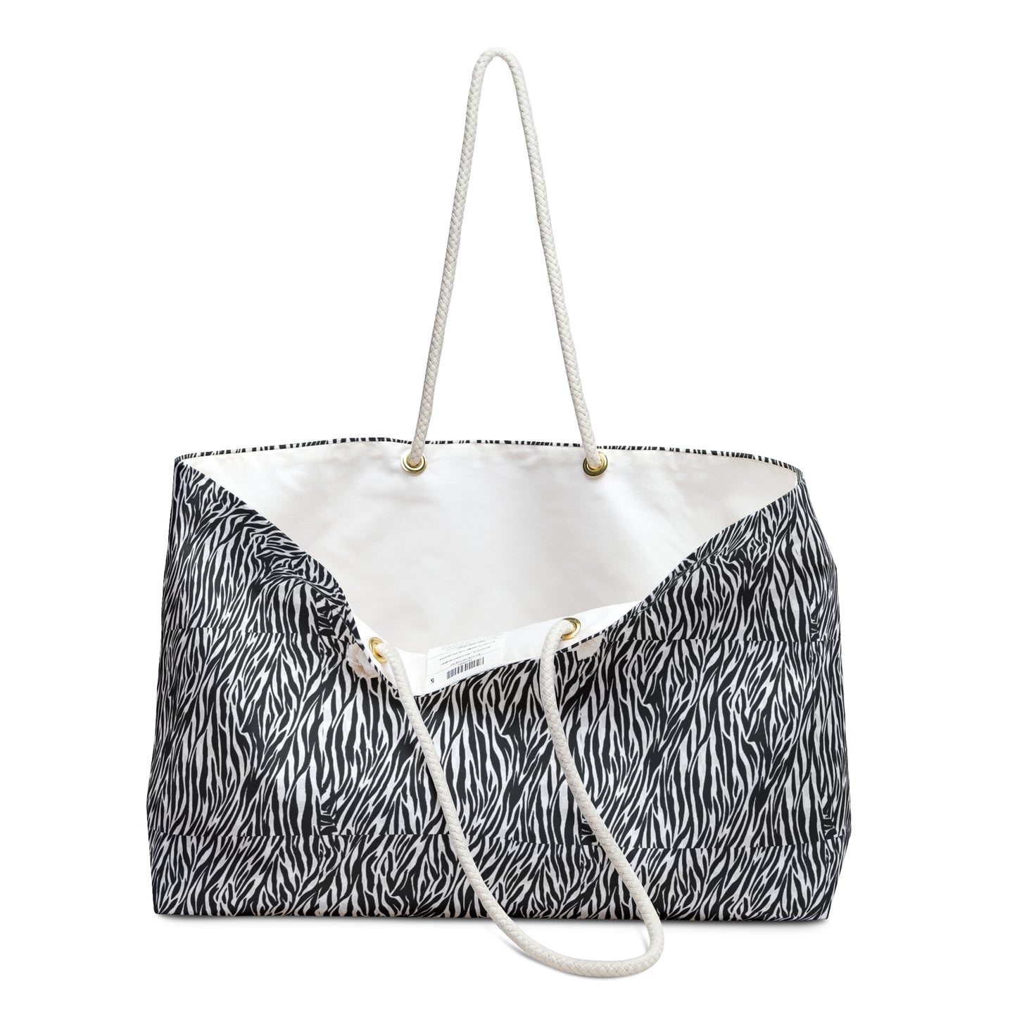 Bolso Weekender “Cebra”