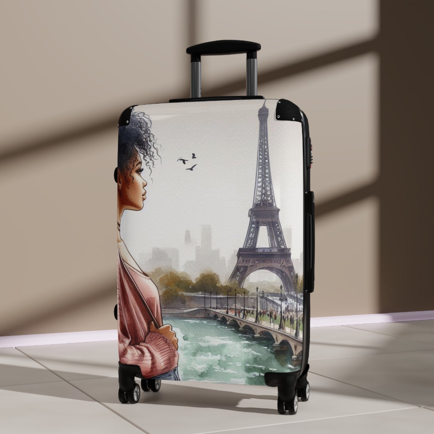 Suitcase "Bon Voyage France"