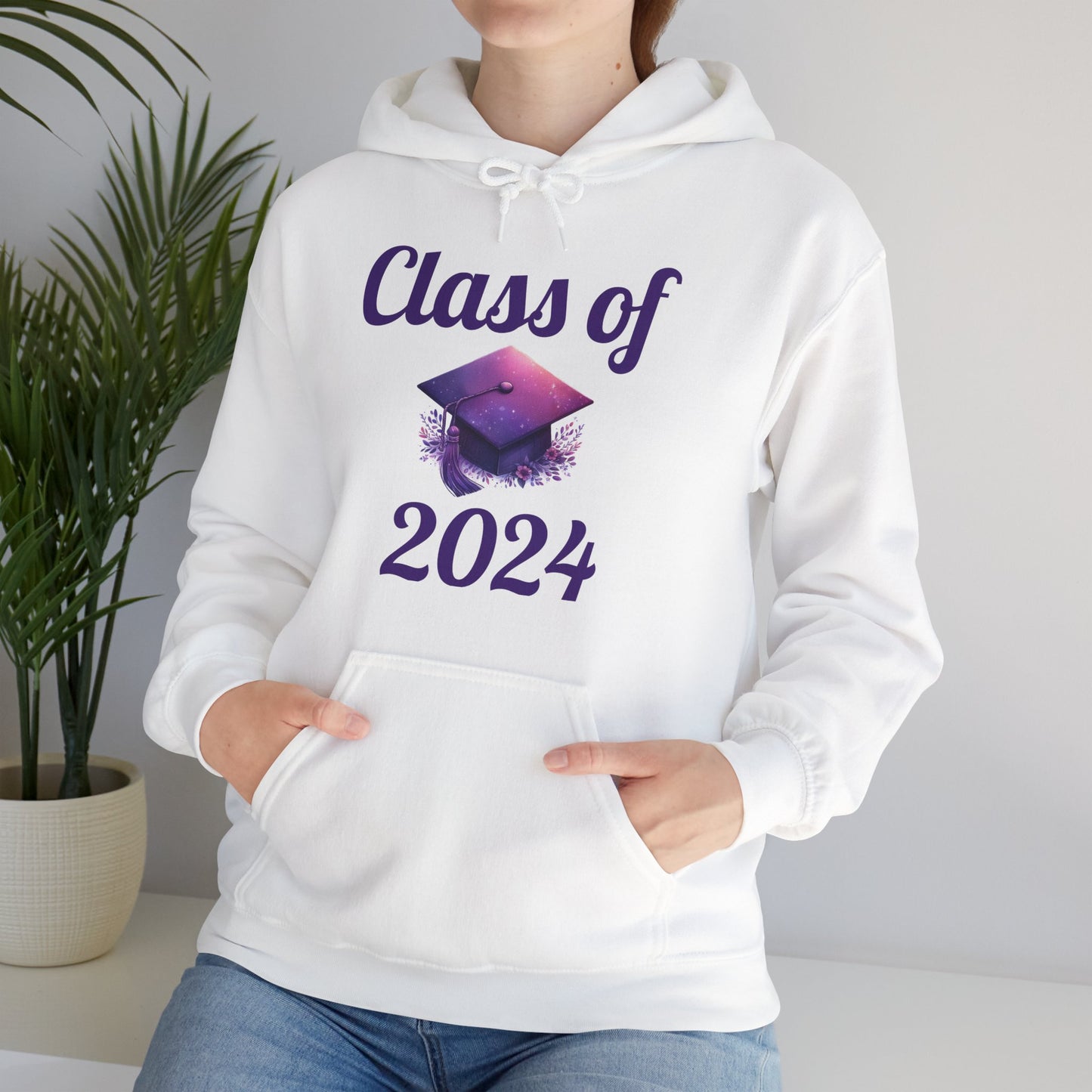 Unisex Hooded Sweatshirt "Class of 2024"