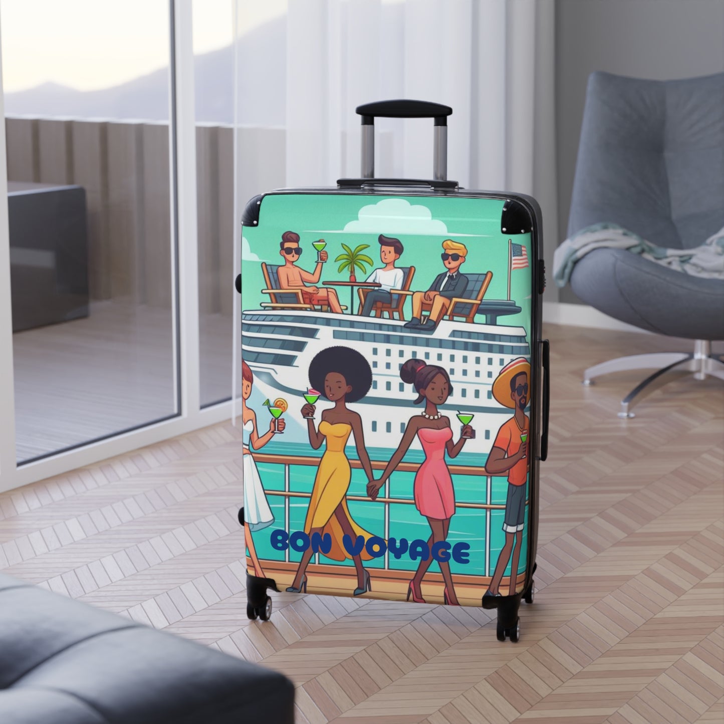 Suitcase “Bon Voyage”