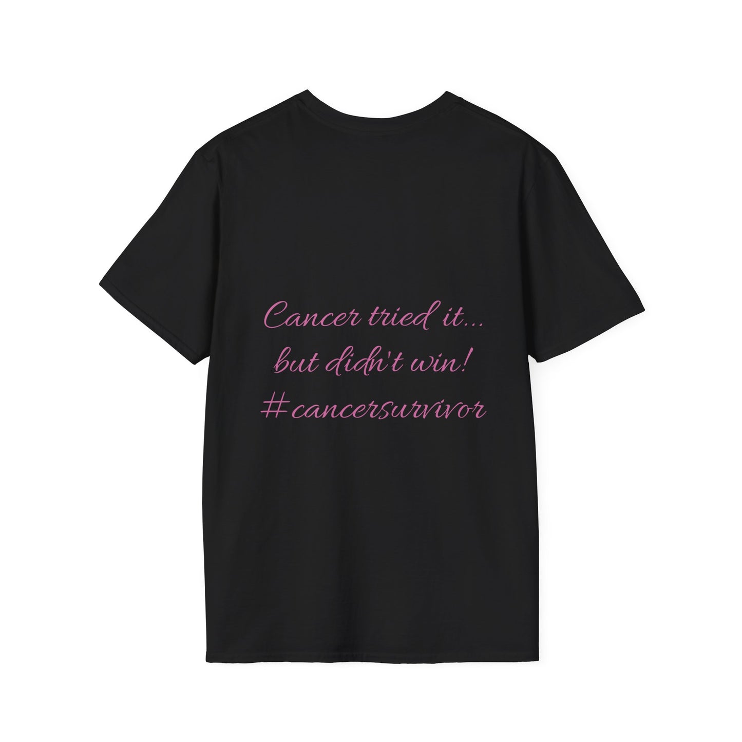 Women's Softstyle T-Shirt “Cancer Tried It”