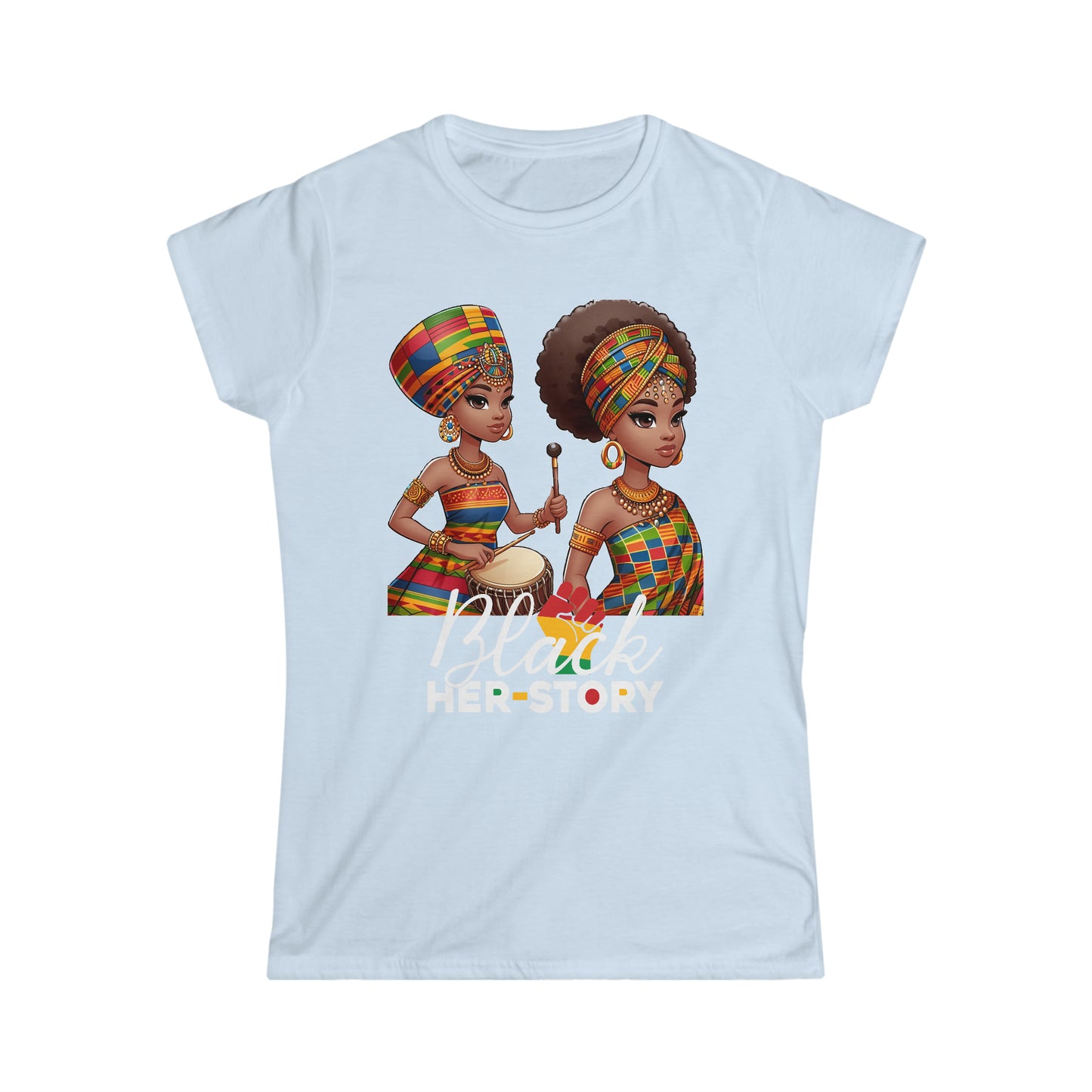 Women's Softstyle Tee "African Queens”