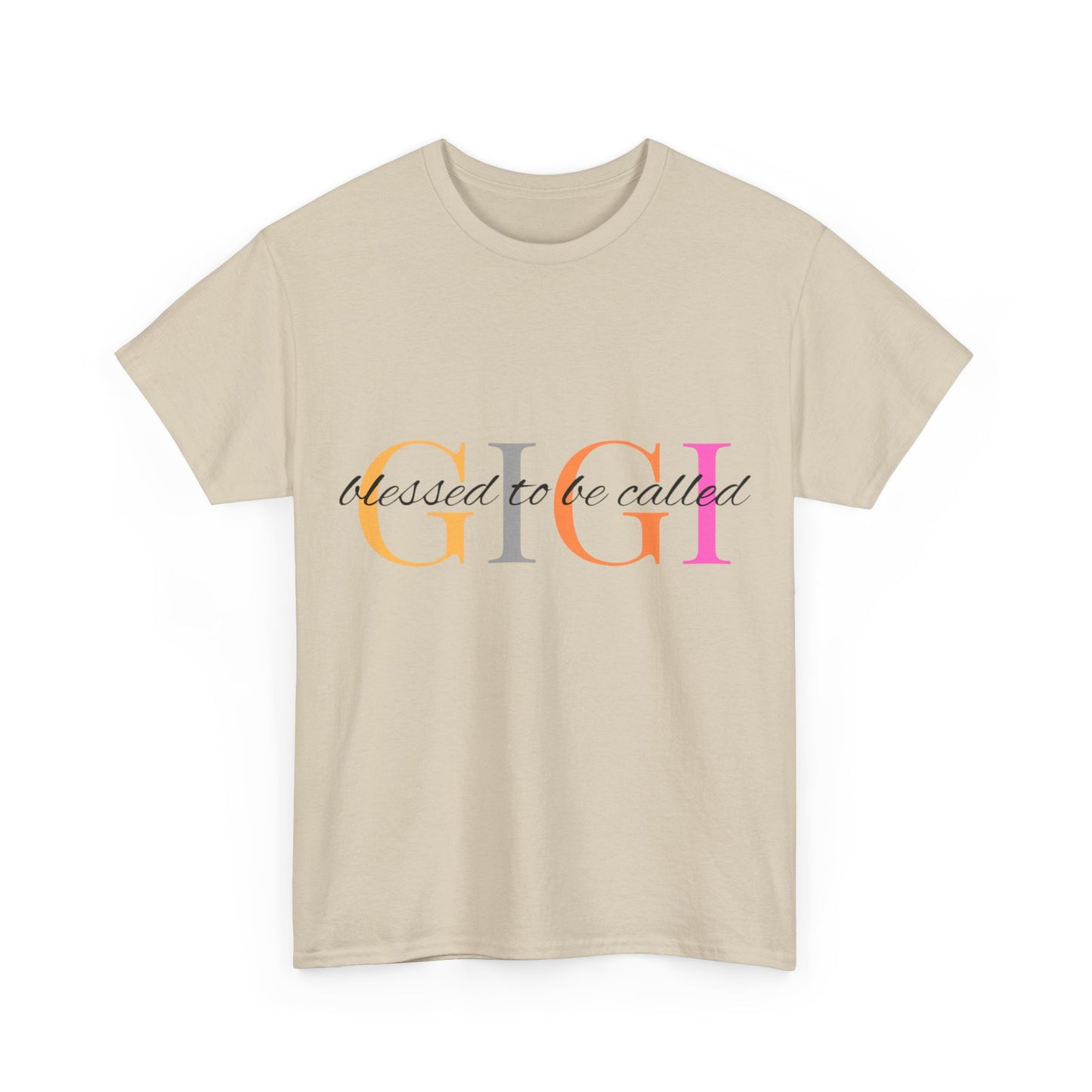 Unisex Heavy Cotton Tee "Blessed GiGi"