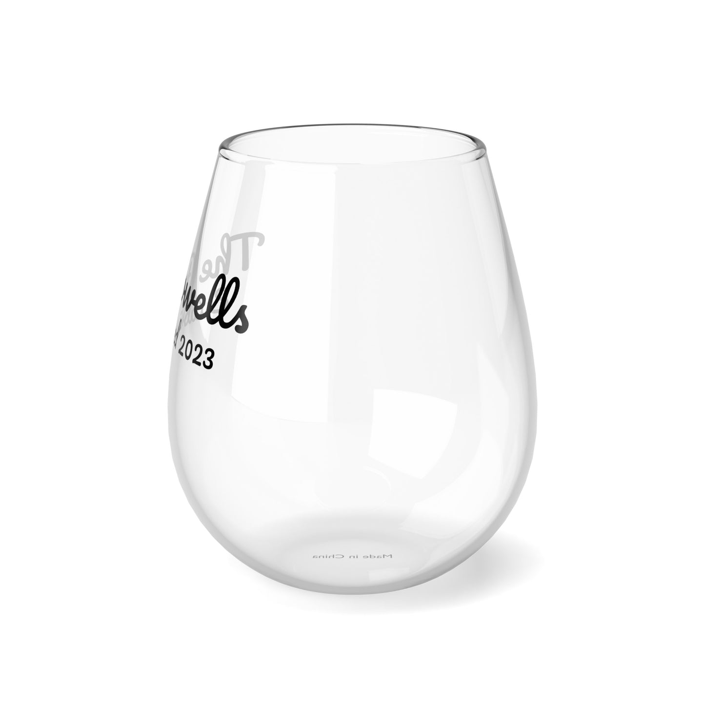 Personalized Stemless Wine Glass, 11.75oz