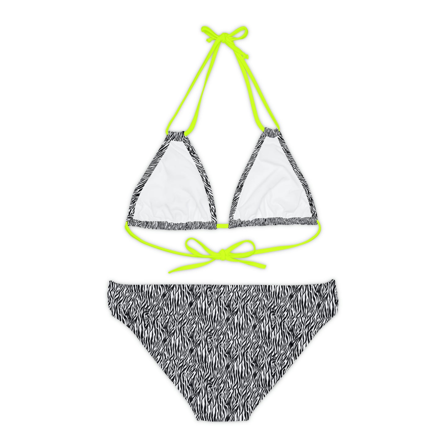 Conjunto Bikini Tiras "Cebra"