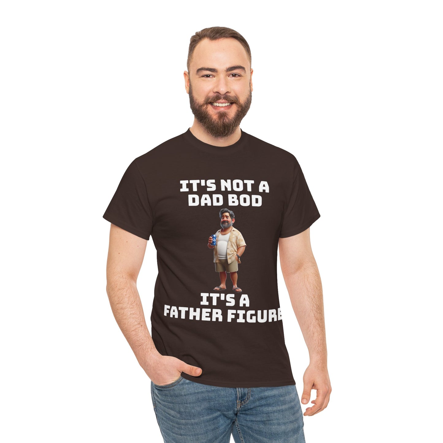 Unisex Heavy Cotton Tee “Dad Bod”