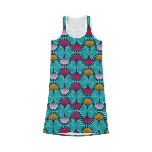 Women's Racerback Dress "Turquoise"