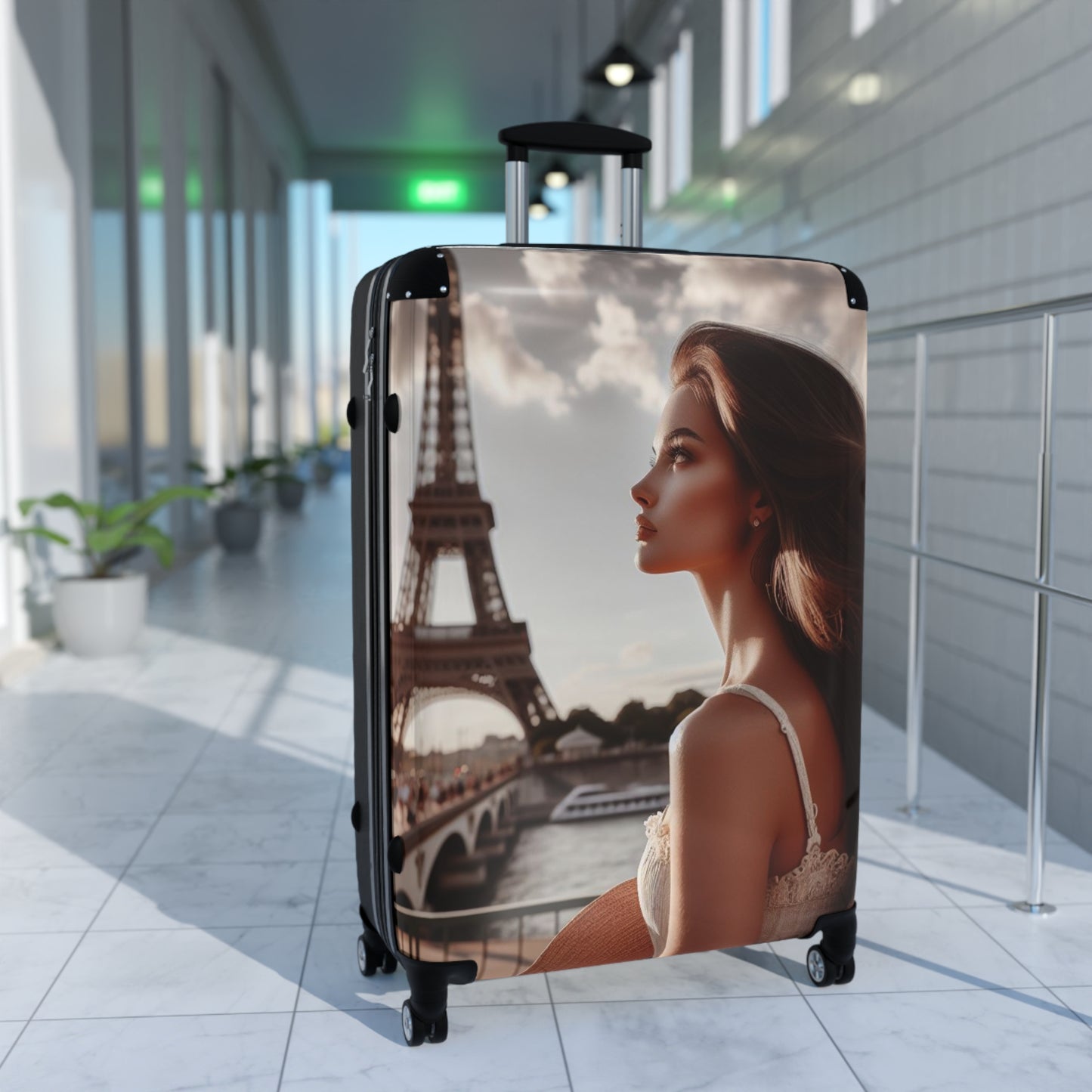 Suitcase "Bon Voyage France"