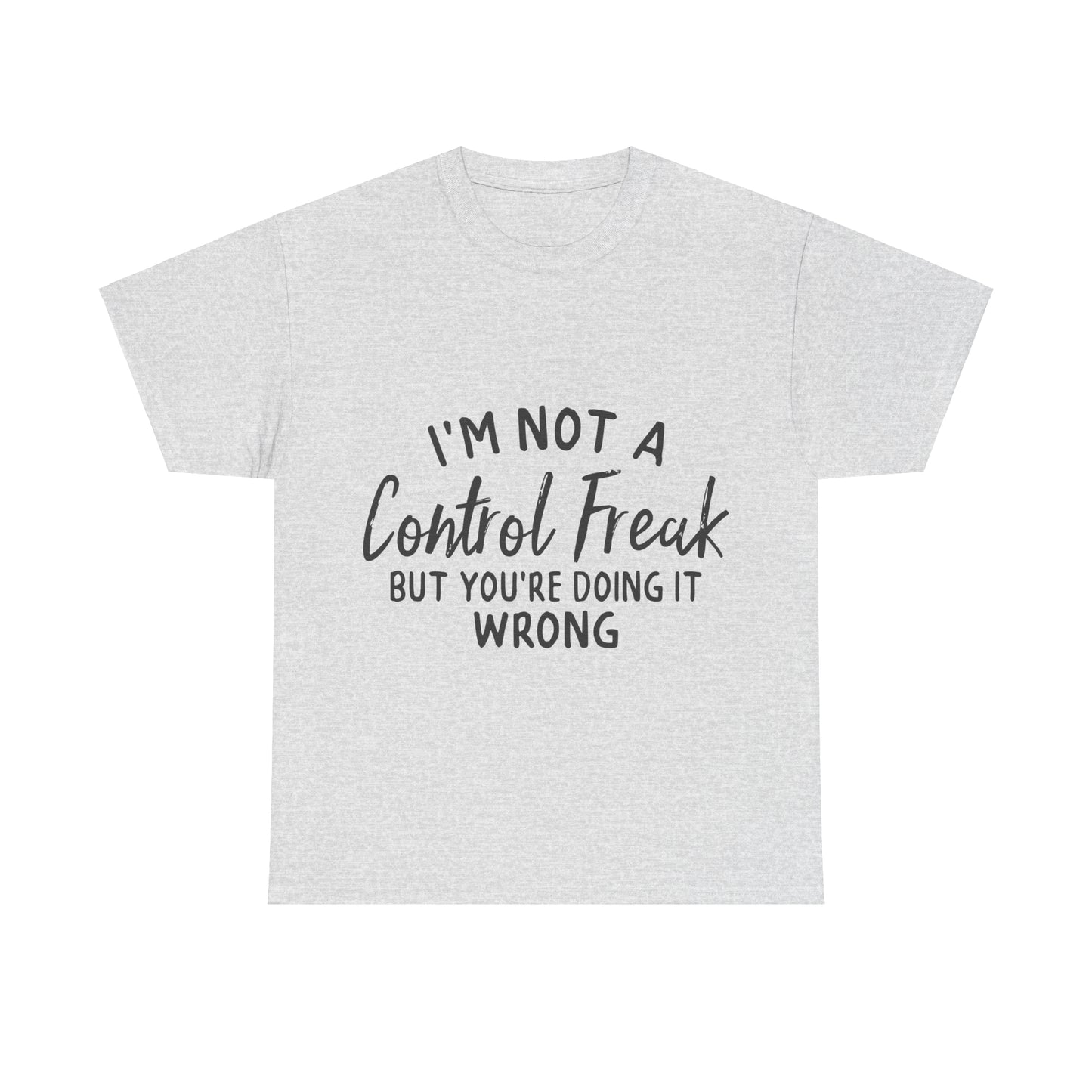 Camiseta unisex de algodón pesado "Control Freak"