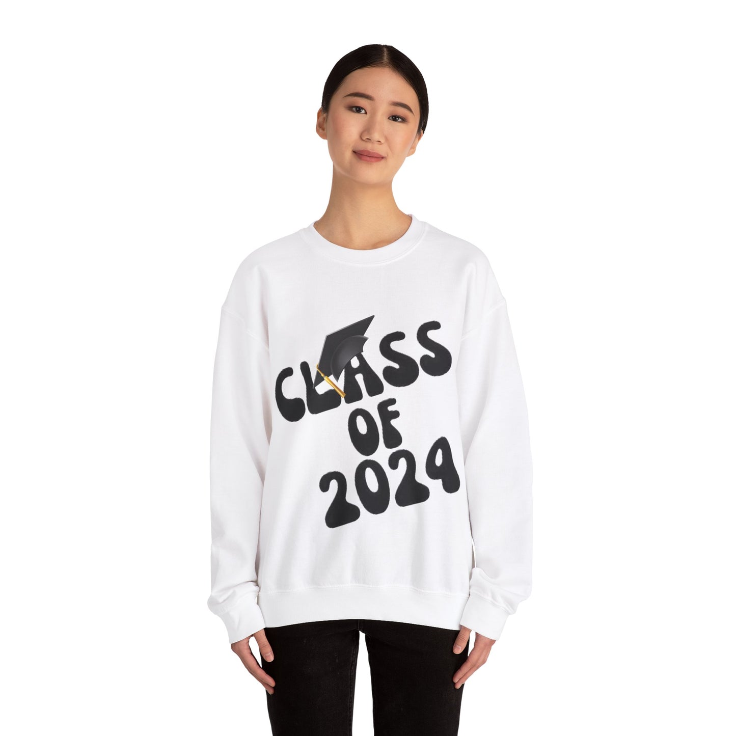 Unisex Heavy Blend™ Crewneck Sweatshirt "Class of 2024"