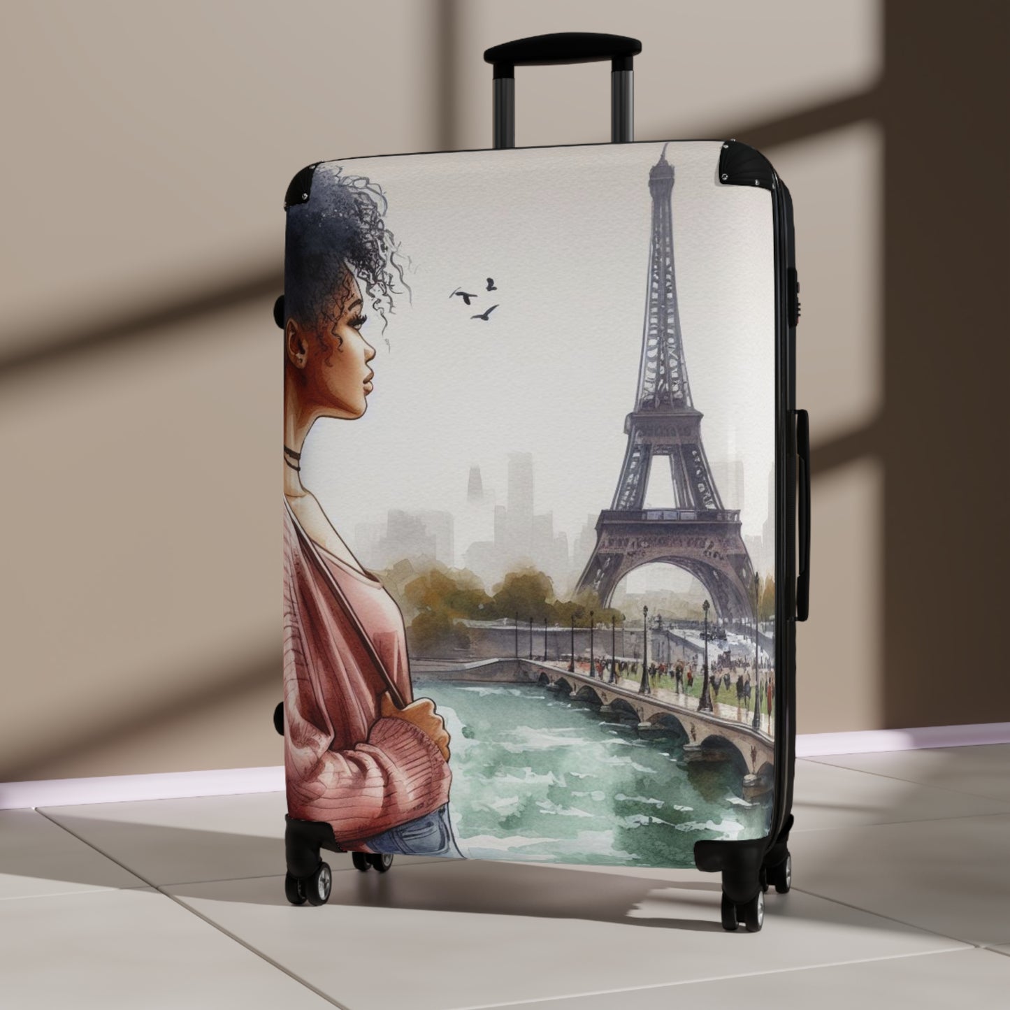 Suitcase "Bon Voyage France"