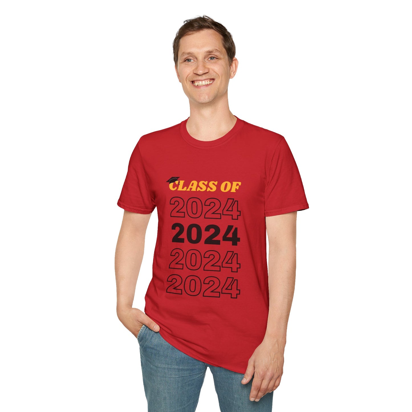 Unisex Softstyle T-Shirt “Class of 2024"