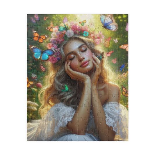 Puzzle (110, 252, 520 piece) "Butterflies"