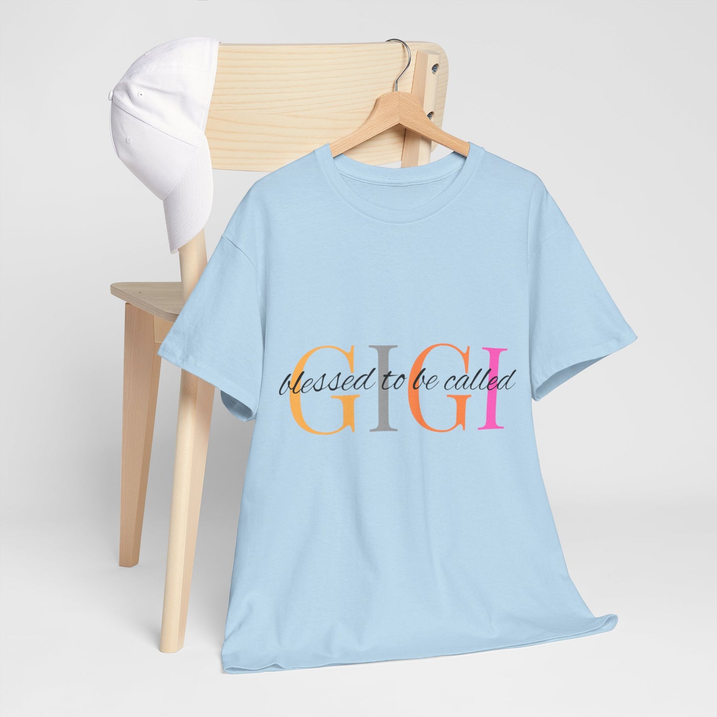 Unisex Heavy Cotton Tee "Blessed GiGi"