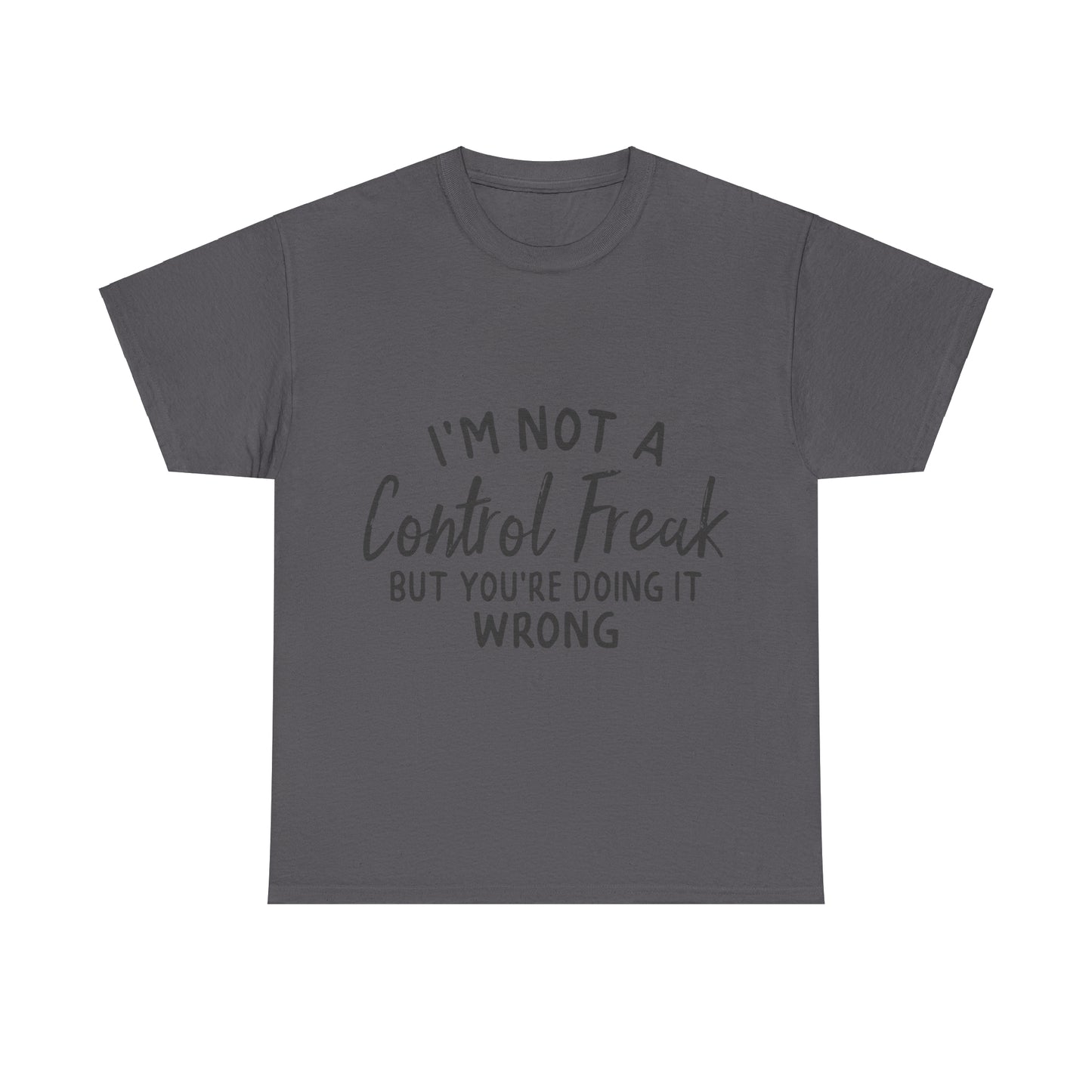 Camiseta unisex de algodón pesado "Control Freak"